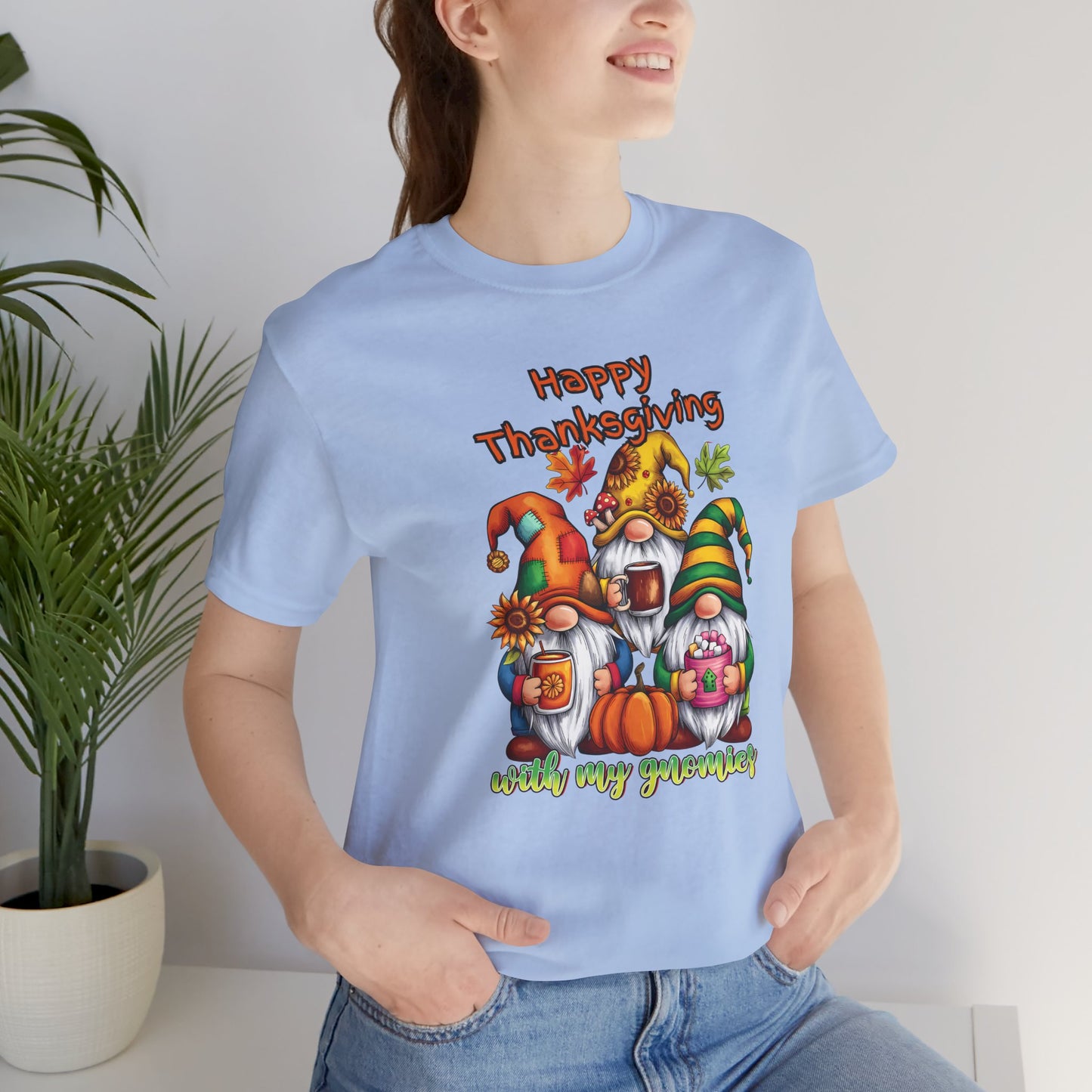 Happy Thanksgiving T-shirt, Happy thanksgiving 2024 T-shirt, Thanksgiving Gift,Turkey Shirt, Family Thanksgiving, Holiday Outfit.