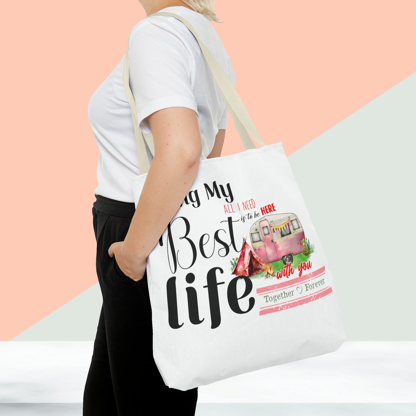 Happy Valentines Day Tote Bag