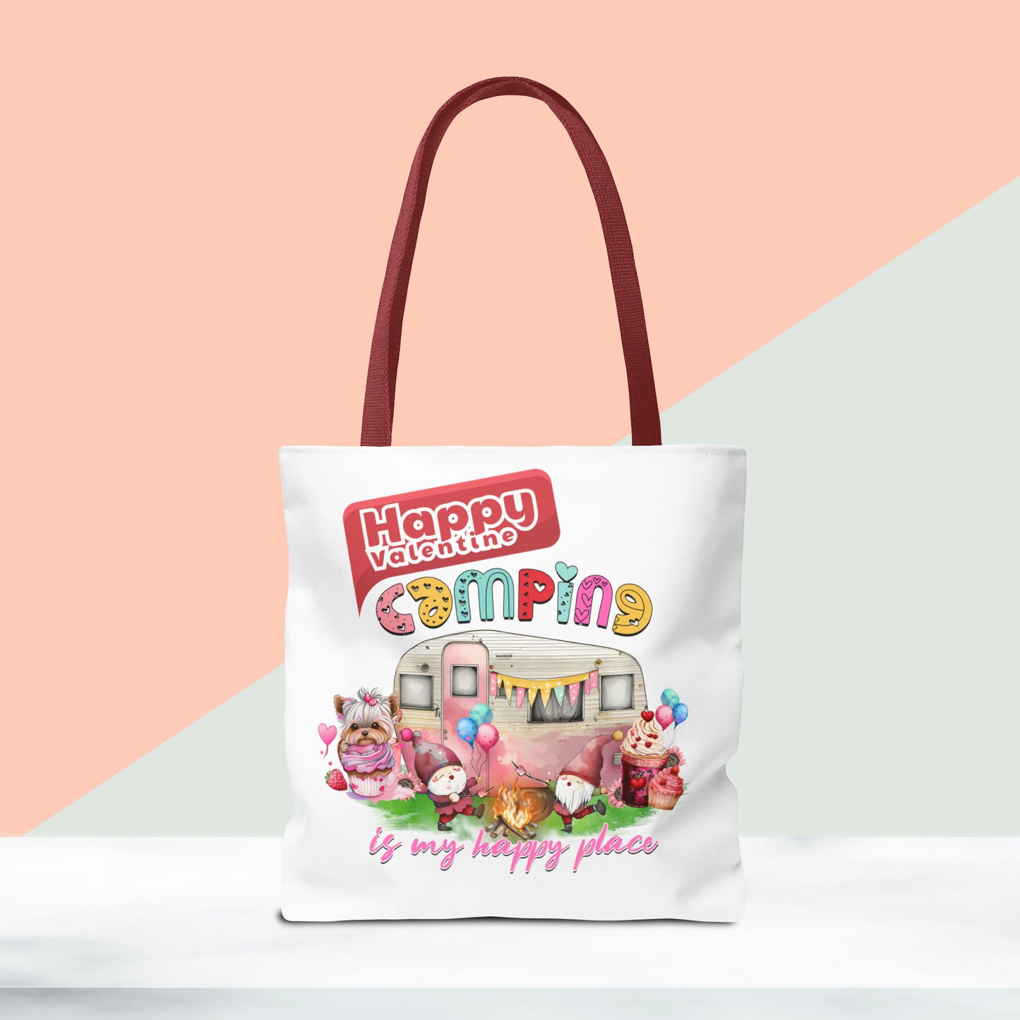 Happy Valentines Day Tote Bag