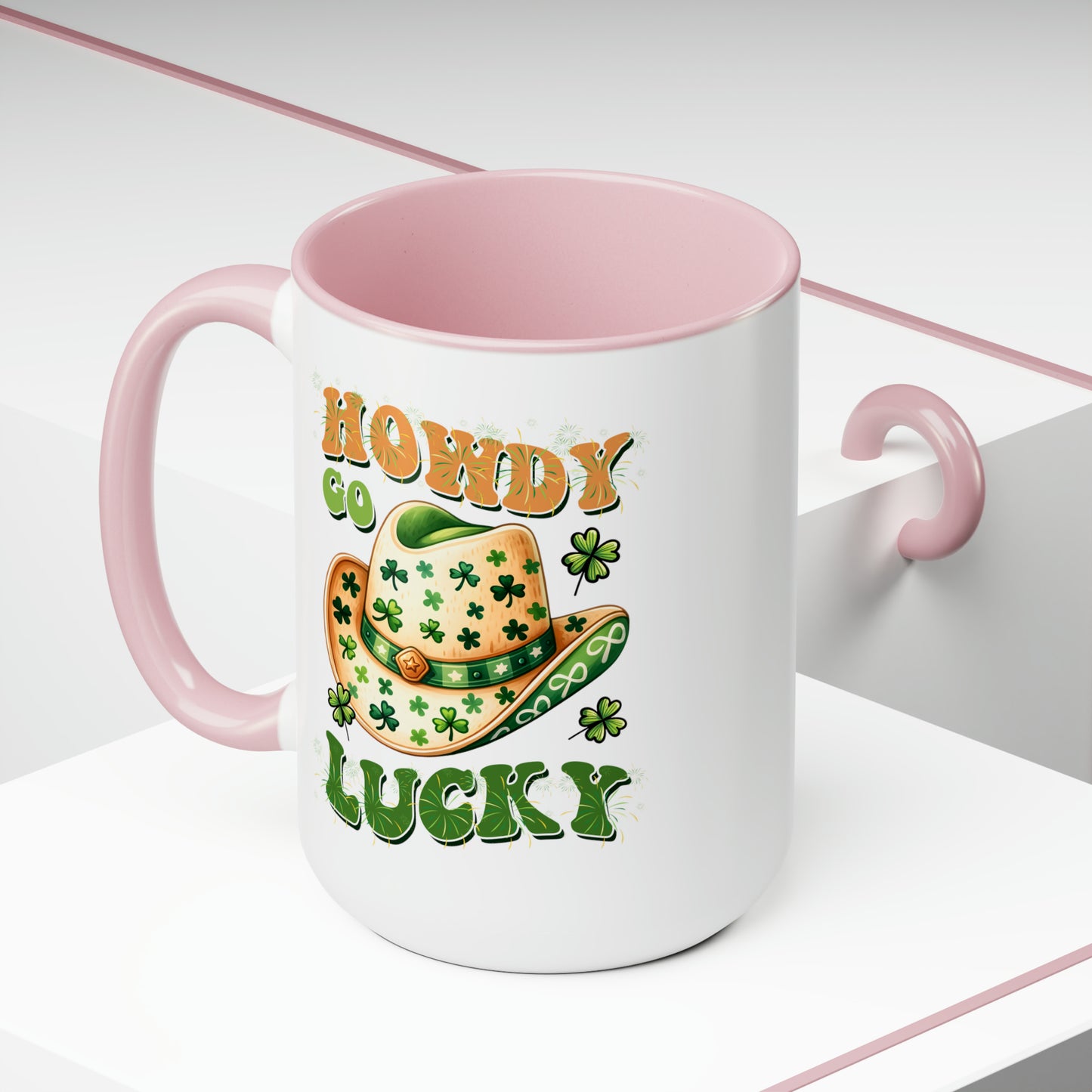 St Patrick's Day two-Tone Coffee Mugs, 15oz