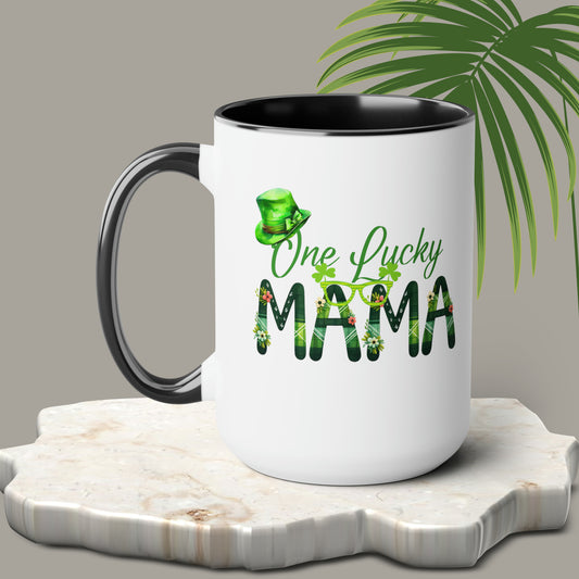 St Patrick's Day two-Tone Coffee Mugs, 15oz