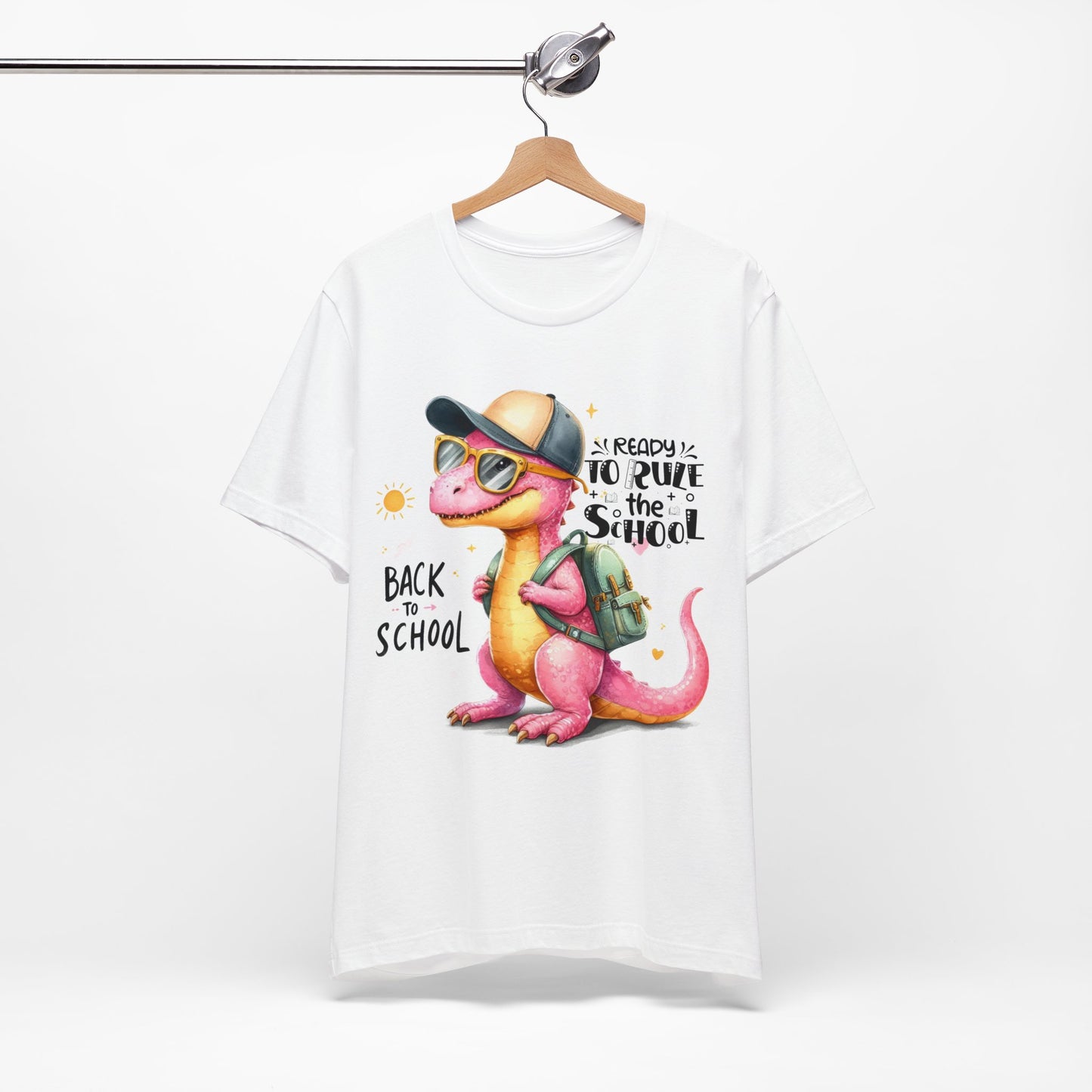 Ready To Rule The School T-shirt, Back To School T-Shirt, Teacher Back To school unisex jersey short sleeve.First Day Vibes T-Shirt.