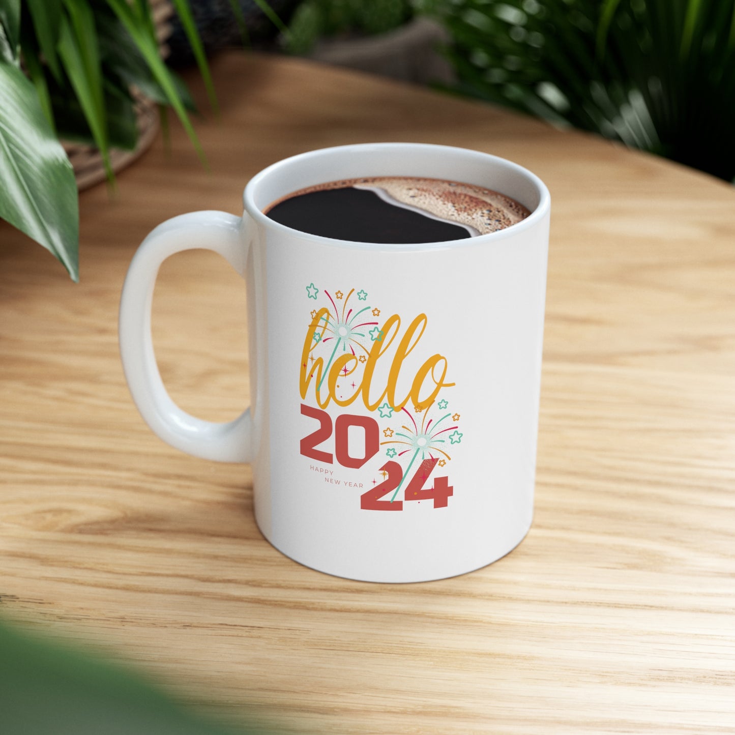 Happy New Year Ceramic Mug 11oz