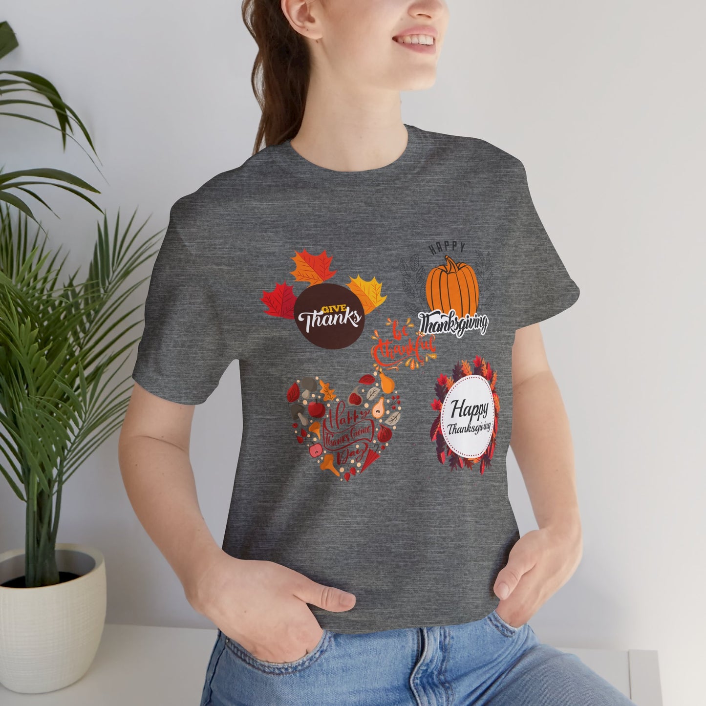 Be Thankful T-shirt, Happy Thanksgiving T-shirt, Happy thanksgiving 2024 T-shirt, Thanksgiving Gift,Turkey Shirt, Family Thanksgiving, Holiday Outfit.