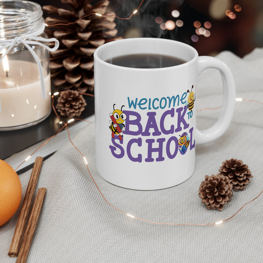 Back To School Mug.11oz. Ready To Rule The School Mug.11oz. First Day Vibes Mug.