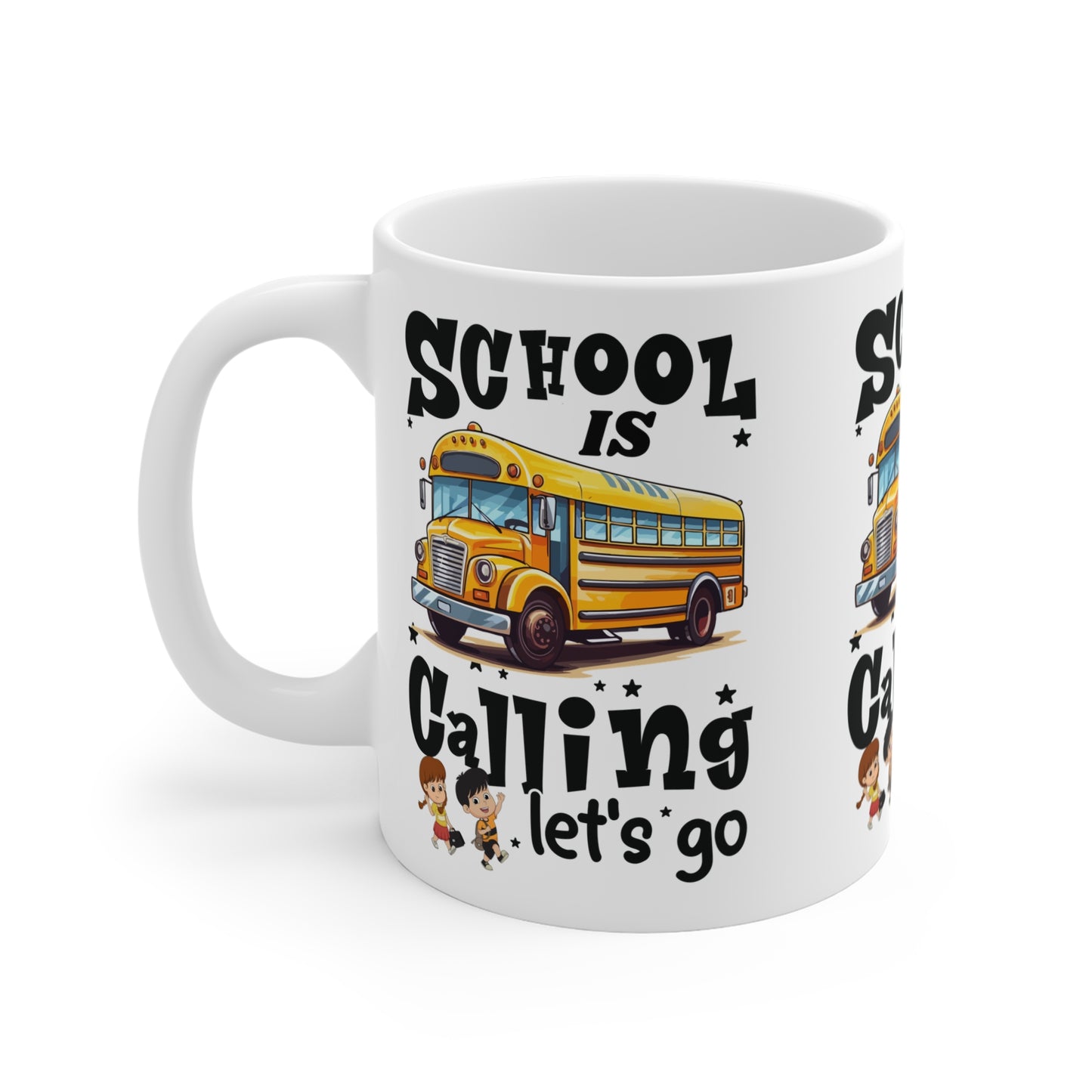 School Is calling Mug, Back To School Mug.11oz. Ready To Rule The School Mug.11oz. Ready for School Mug.