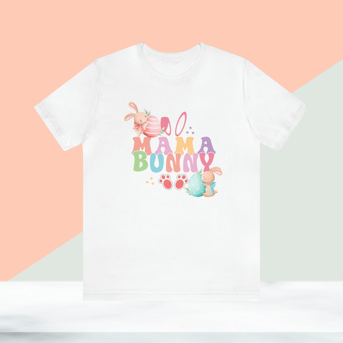 Mama Bunny Unisex Jersey Short Sleeve Tee