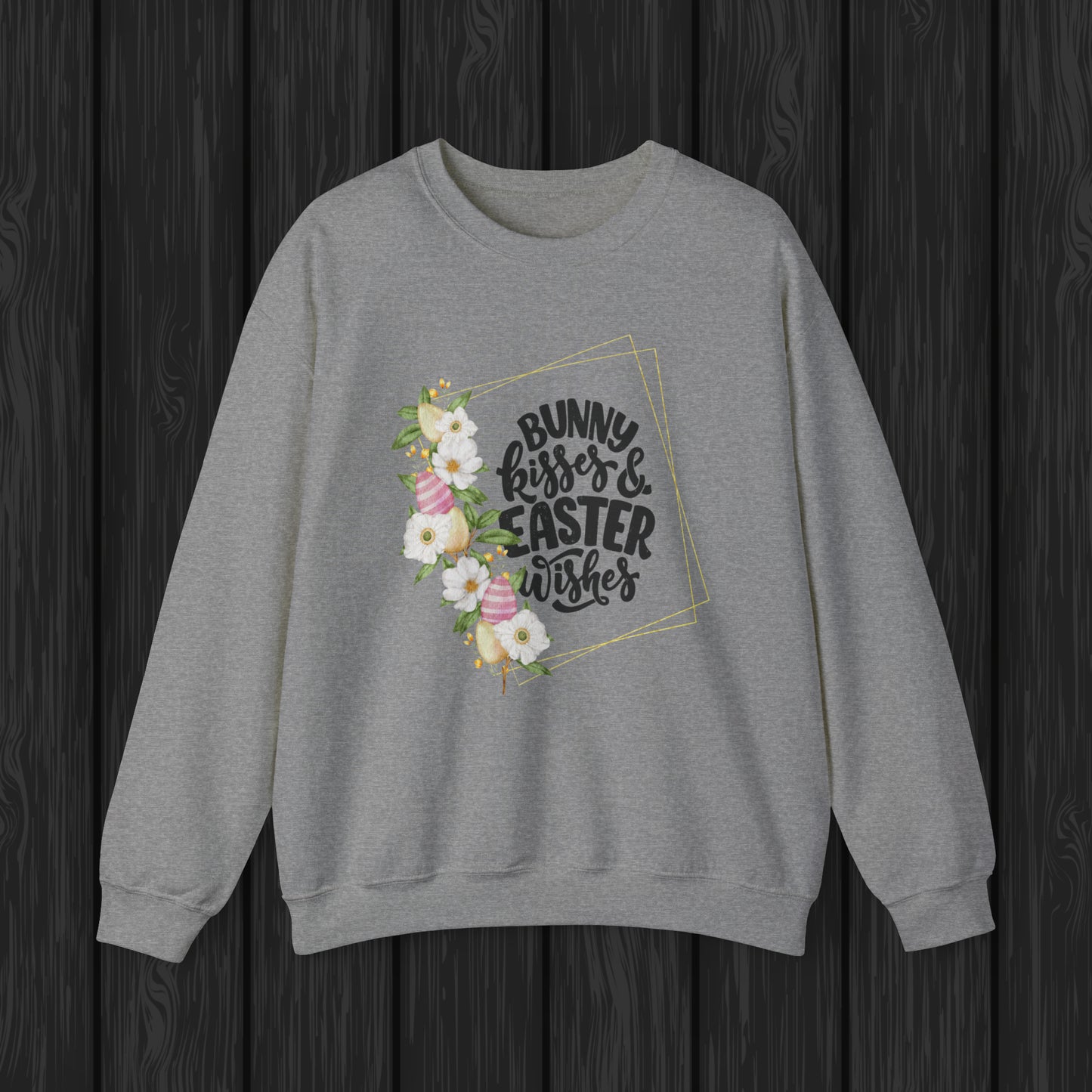 Happy Easter Unisex Crewneck Sweatshirt