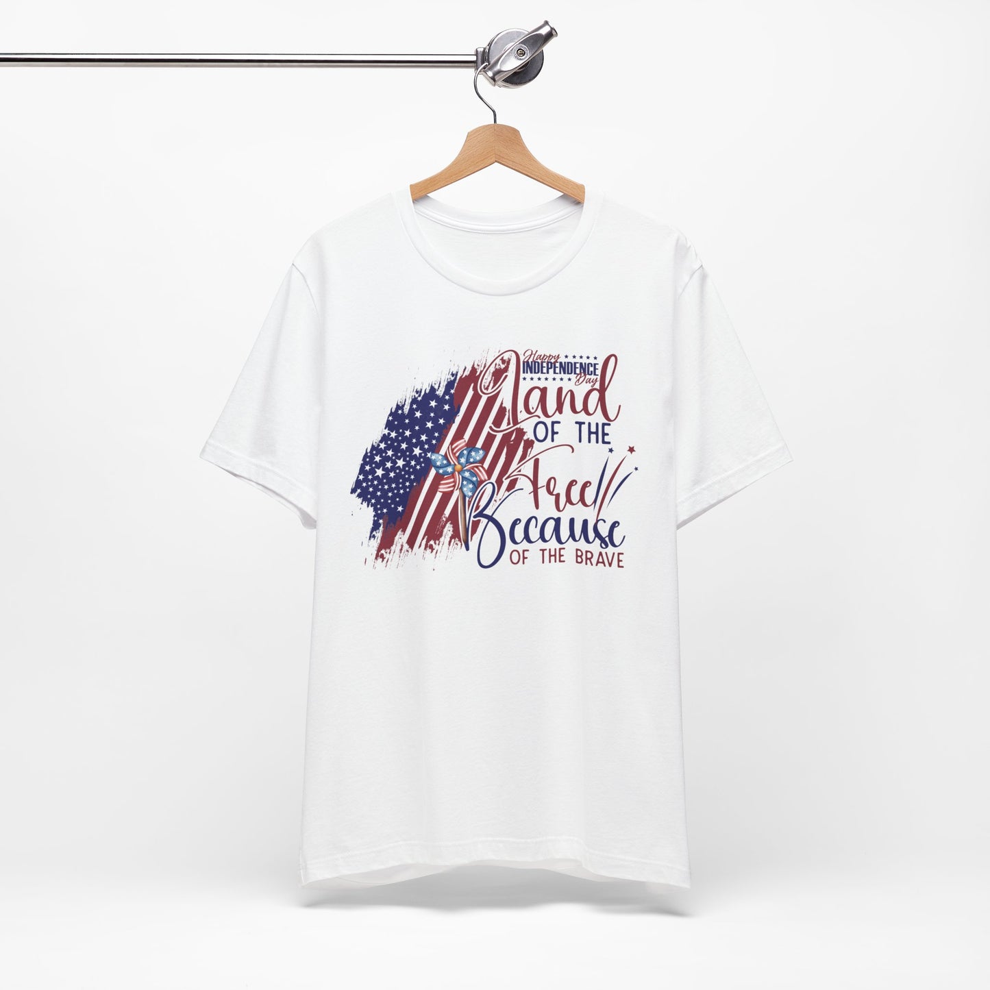 4th of July T-shirt, Happy Independence DayT-Shirt, Fourth of July unisex jersey short sleeve.