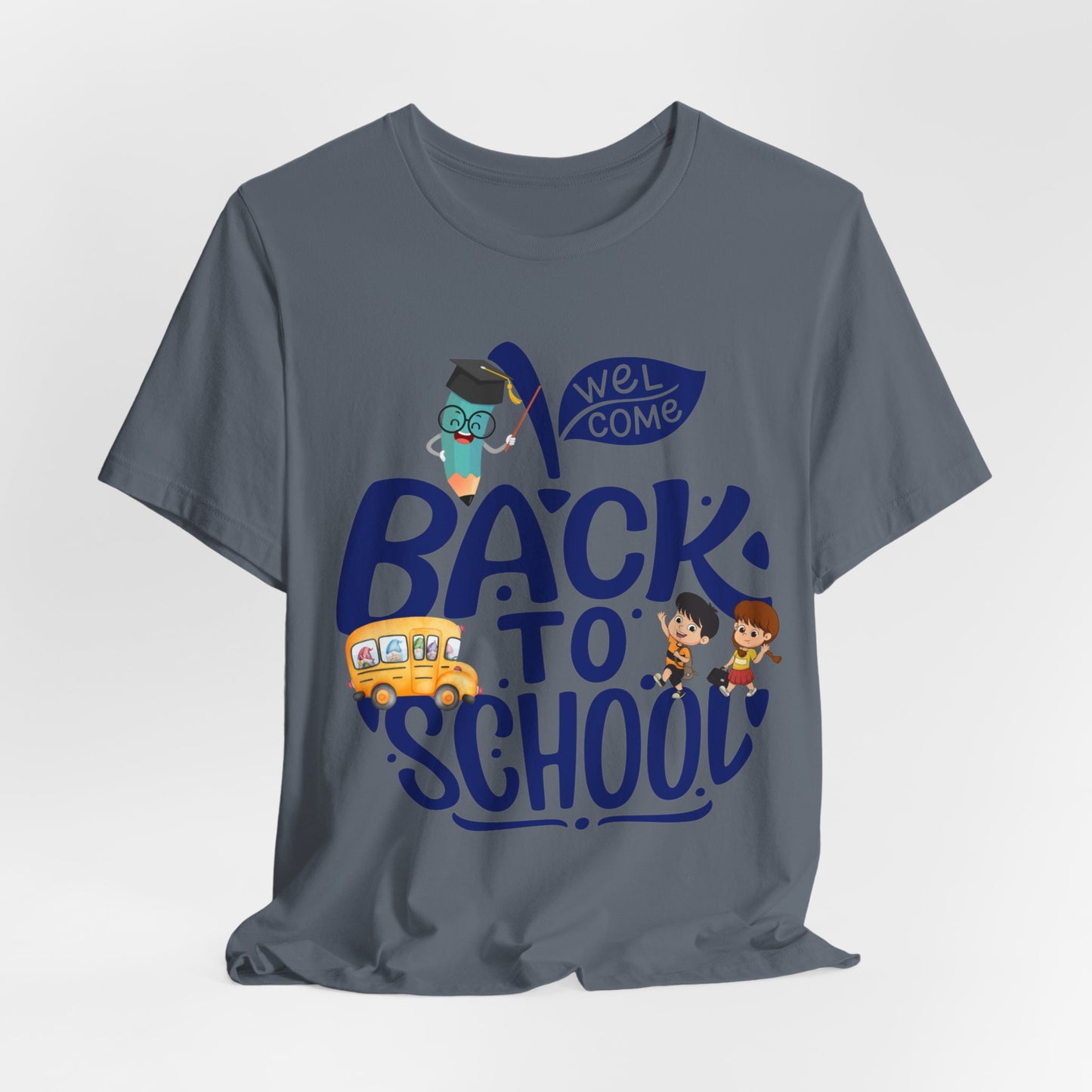 Welcome Back To School T-Shirt, Teacher T-Shirt, Teacher Back To school unisex jersey short sleeve.First Day Vibes T-Shirt.