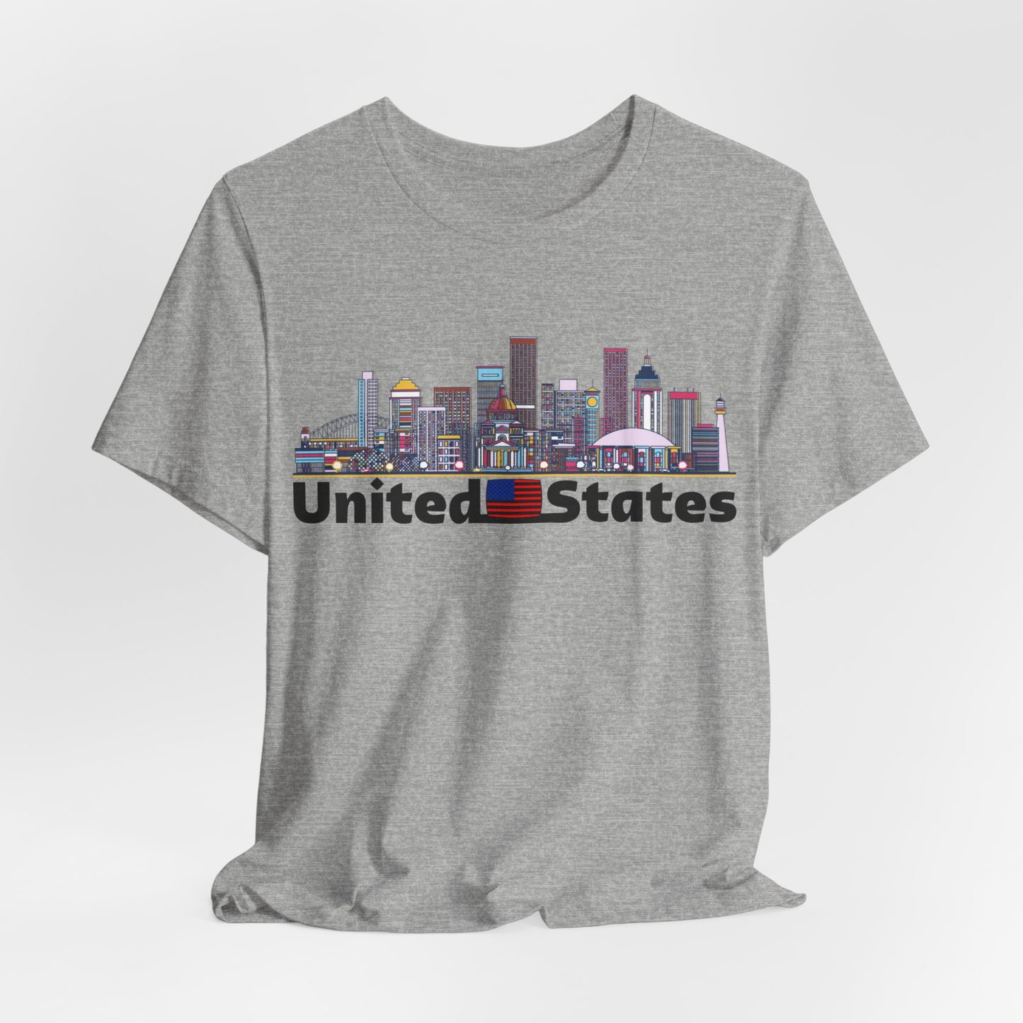 4th of July T-shirt, United States T-Shirt, Fourth of July unisex jersey short sleeve.