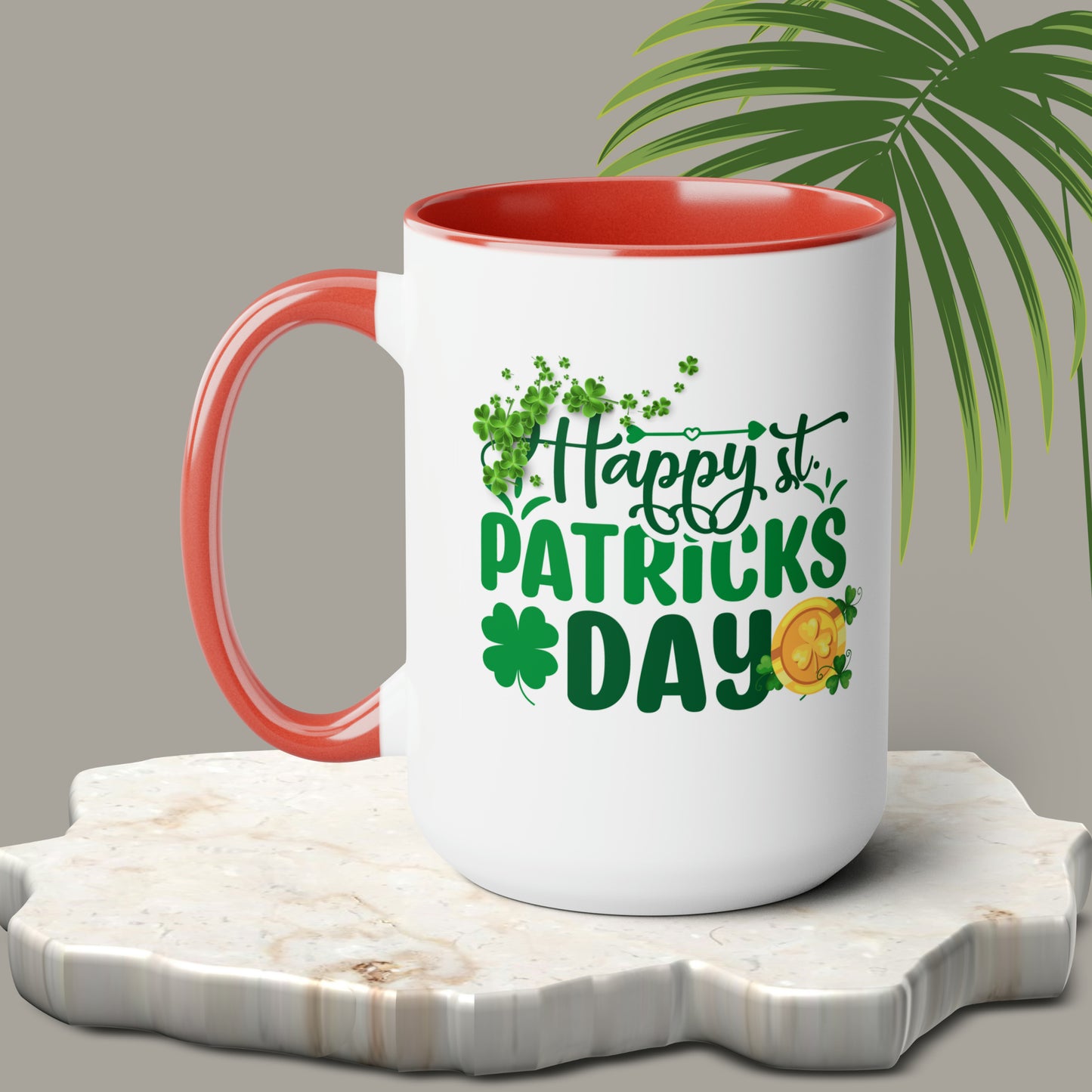 St Patrick's Day two-Tone Coffee Mugs, 15oz