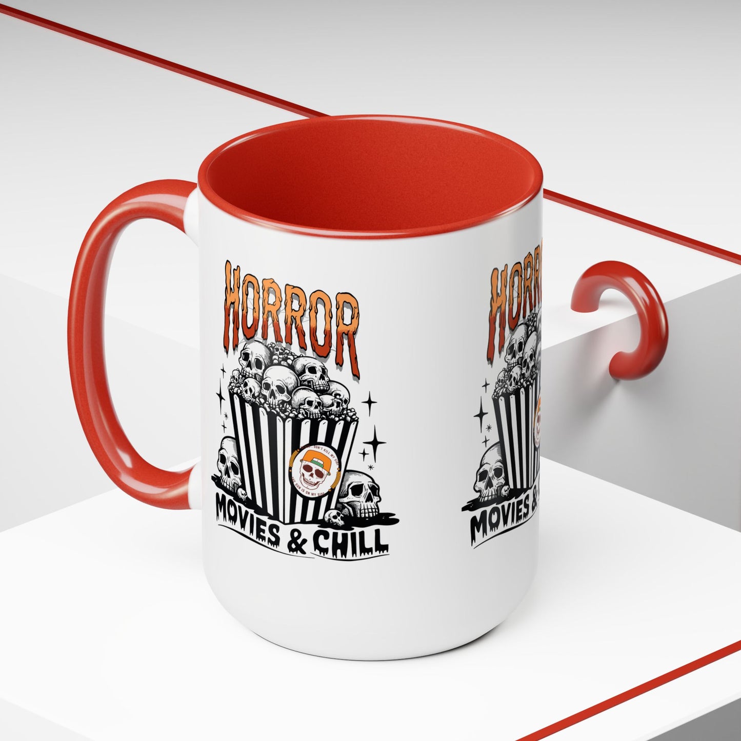 Horror movies & Chill Halloween Coffee Mug,  Let's Go Halloween Coffee Mug, Trick or Treat Halloween Coffee Mug, Cute Skeleton Coffee Mug, Spooky Season Halloween Coffee Mug.