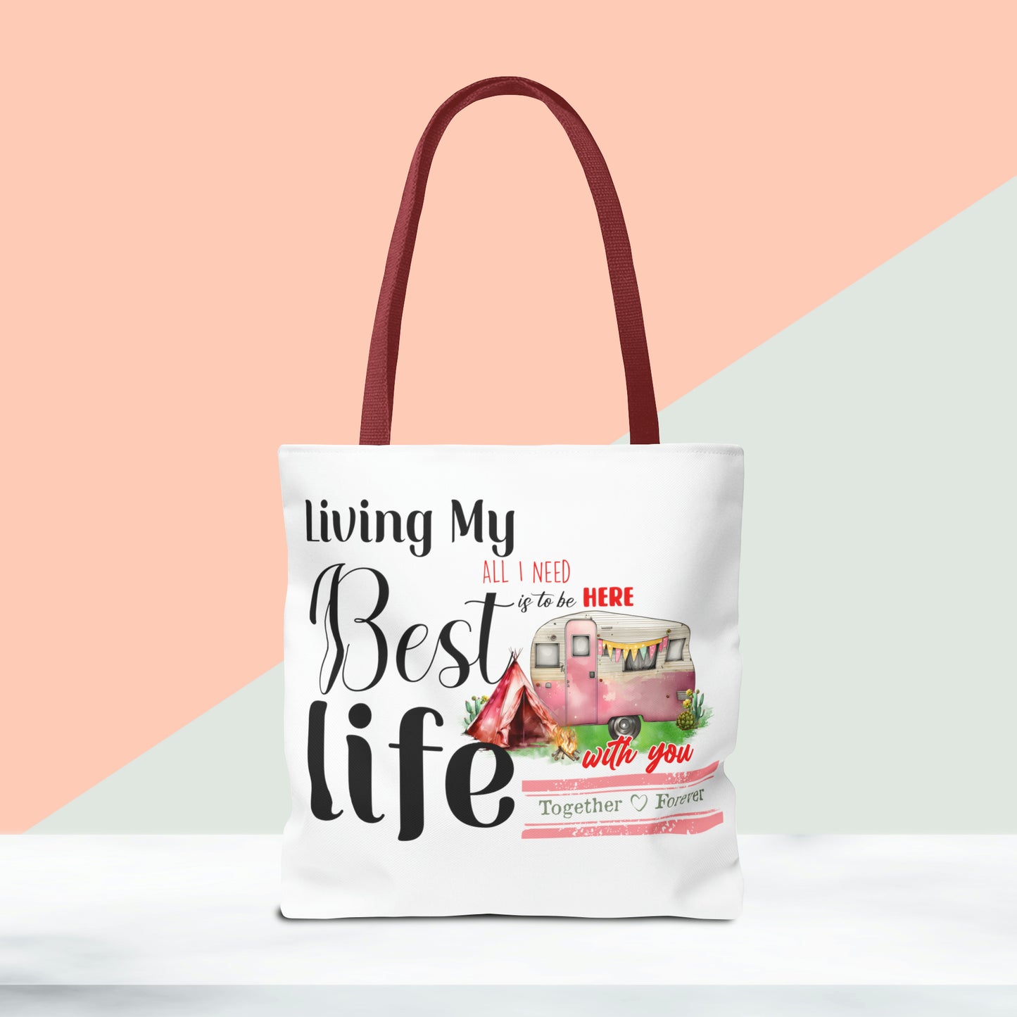 Happy Valentines Day Tote Bag