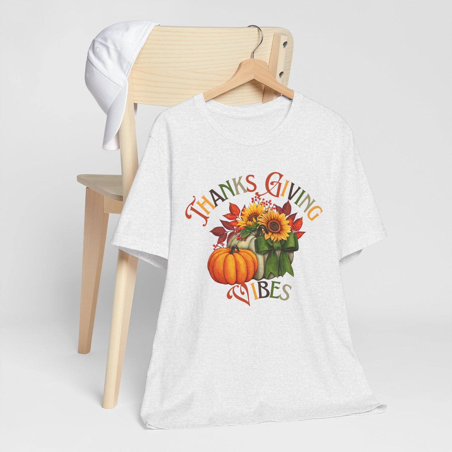 Thanks Giving  Vibes T-shirt, Happy Thanksgiving T-shirt, Happy thanksgiving 2024 T-shirt, Thanksgiving Gift,Turkey Shirt, Family Thanksgiving, Holiday Outfit.