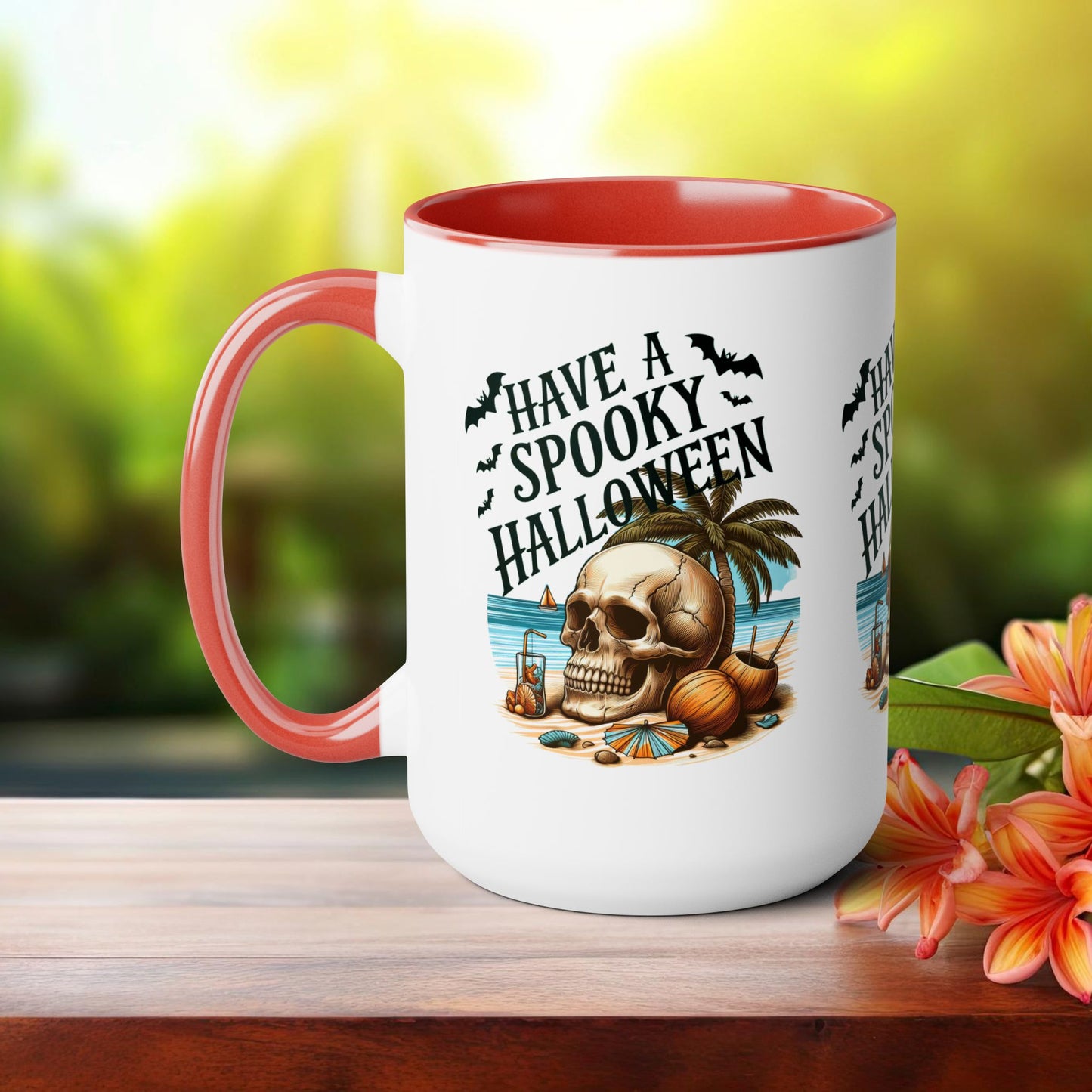 Have A Spooky Halloween Coffee Mug,  Let's Go Halloween Coffee Mug, Trick or Treat Halloween Coffee Mug, Cute Skeleton Coffee Mug, Spooky Season Halloween Coffee Mug.