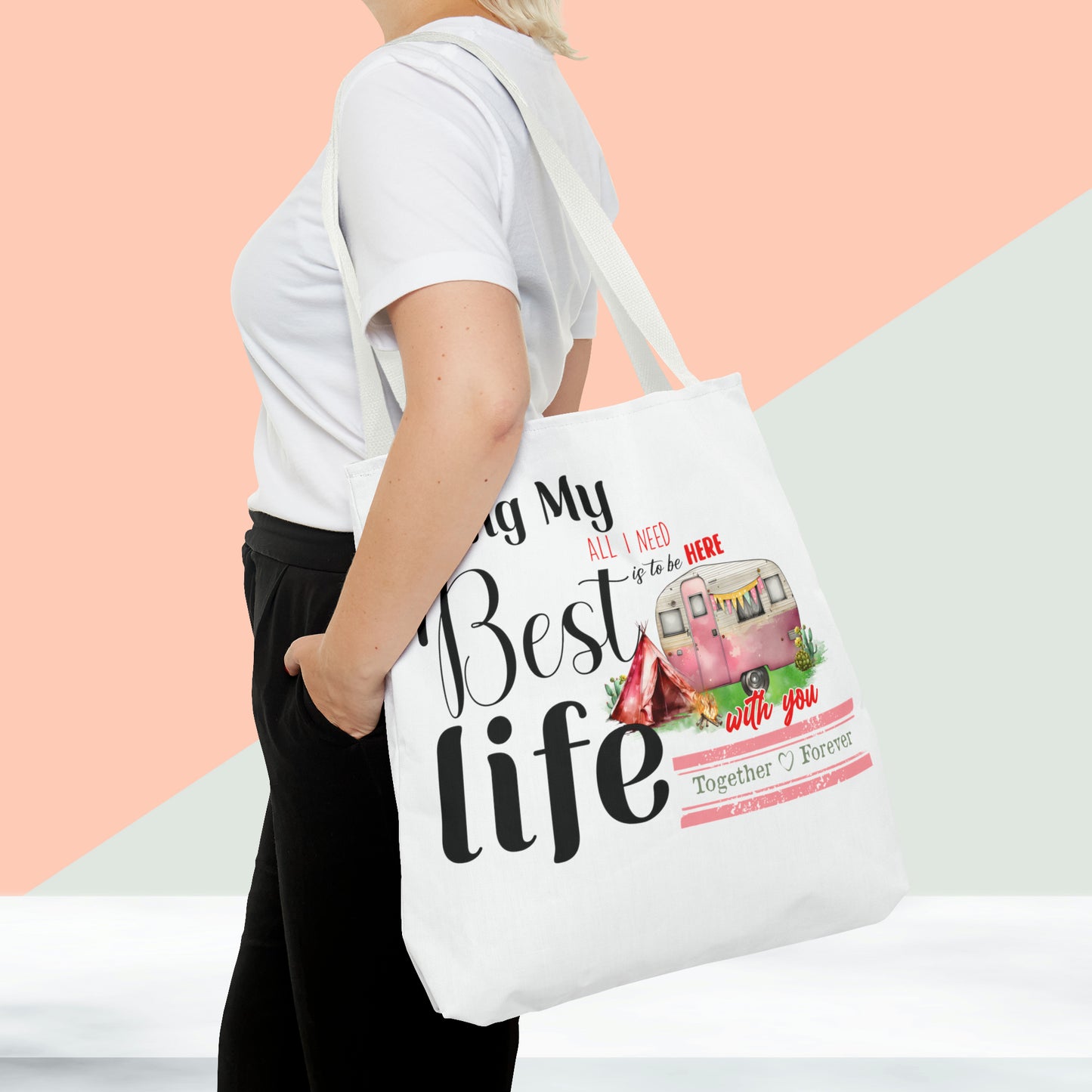 Happy Valentines Day Tote Bag