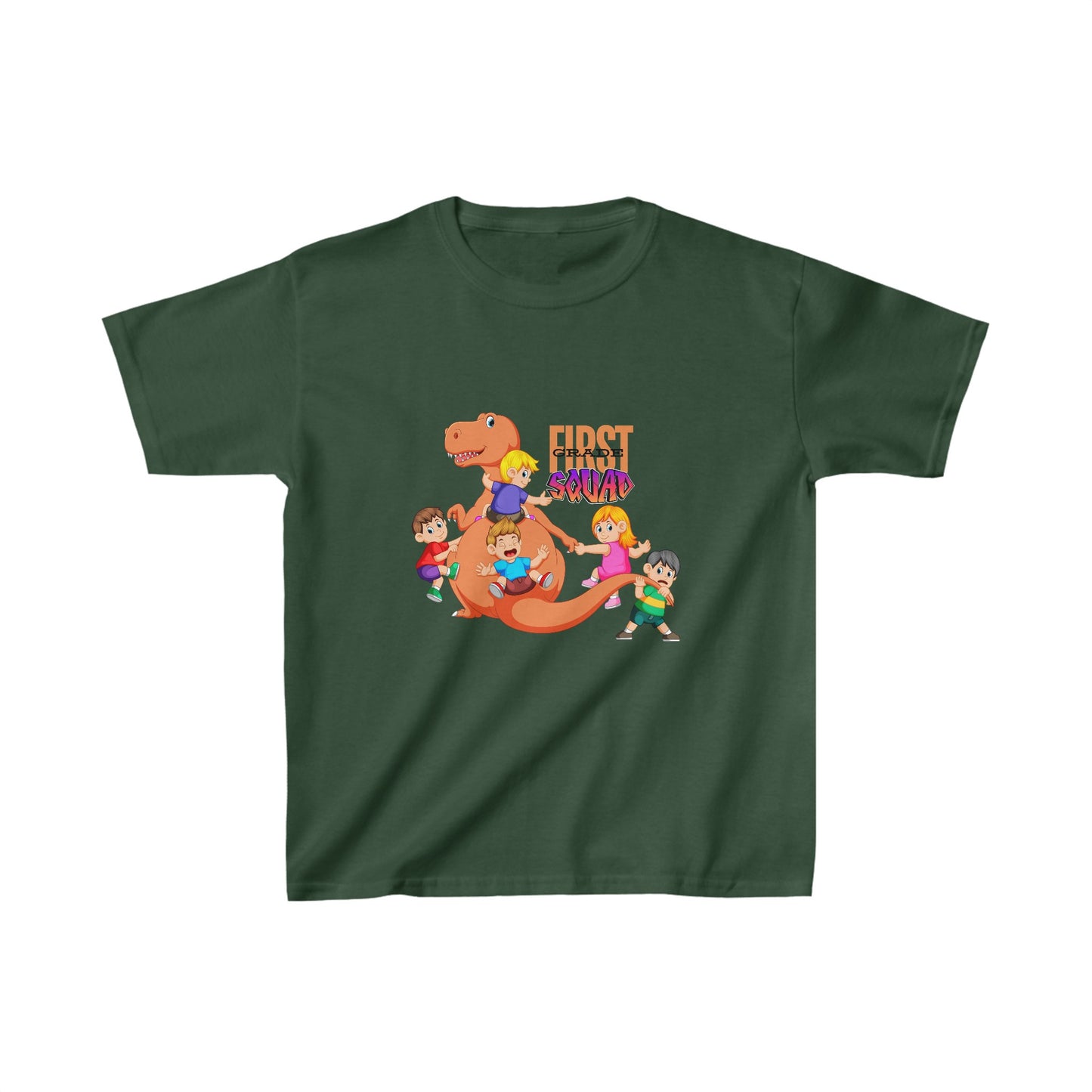 Back To School Kids Heavy Cotton™ Tee, First Grade Squad Back To School Kids Heavy Cotton™ Tee, Back to school Kids Shirt, 1st Day Of School Shirt, Back To School Cotton T-Shirt.