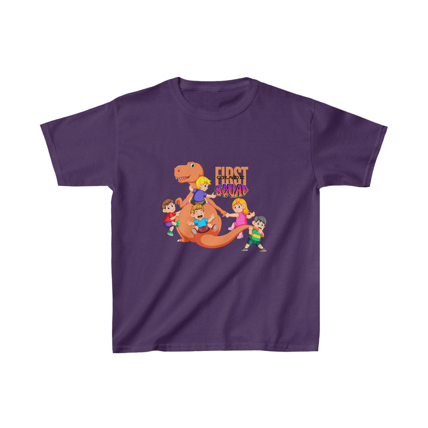 Back To School Kids Heavy Cotton™ Tee, First Grade Squad Back To School Kids Heavy Cotton™ Tee, Back to school Kids Shirt, 1st Day Of School Shirt, Back To School Cotton T-Shirt.