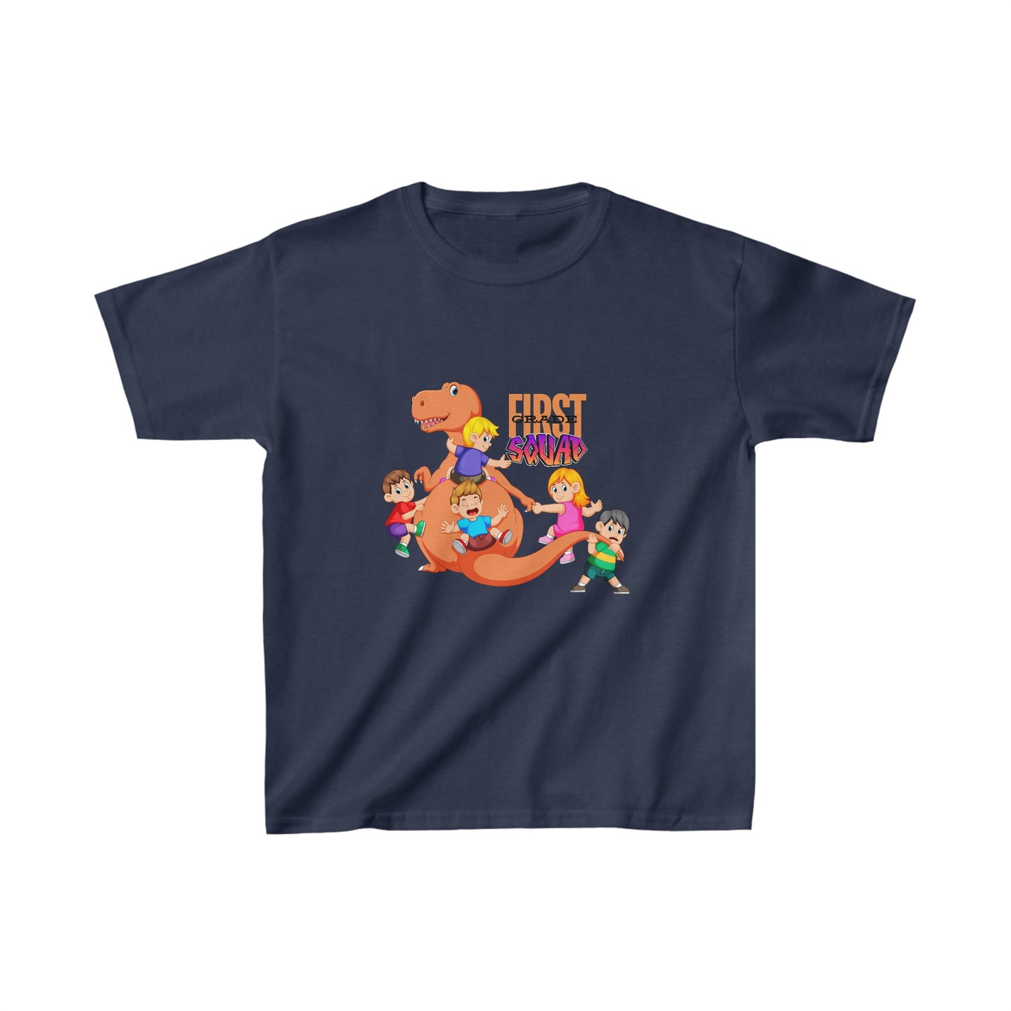 Back To School Kids Heavy Cotton™ Tee, First Grade Squad Back To School Kids Heavy Cotton™ Tee, Back to school Kids Shirt, 1st Day Of School Shirt, Back To School Cotton T-Shirt.