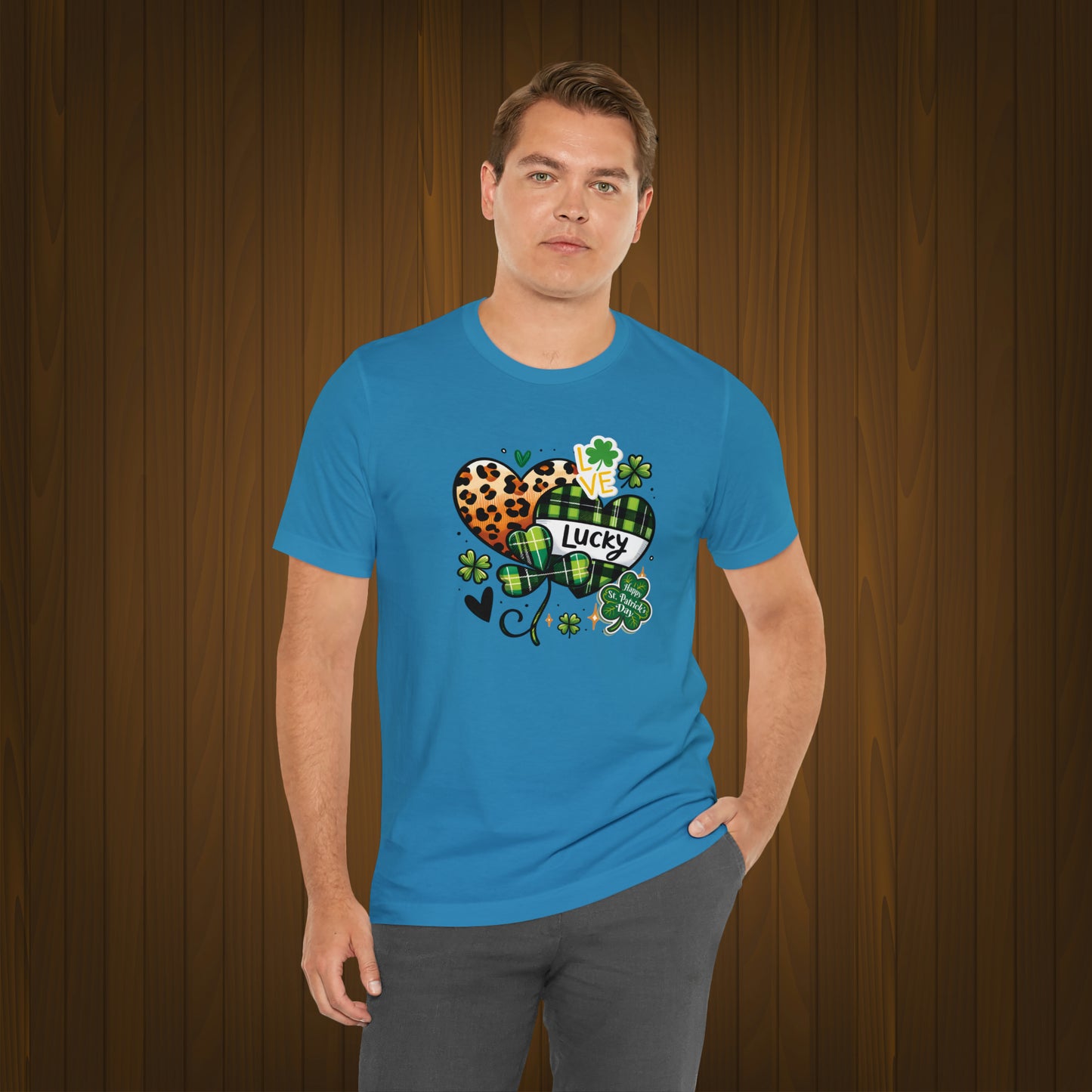 St Patrick's Day Unisex Jersey Short Sleeve Tee