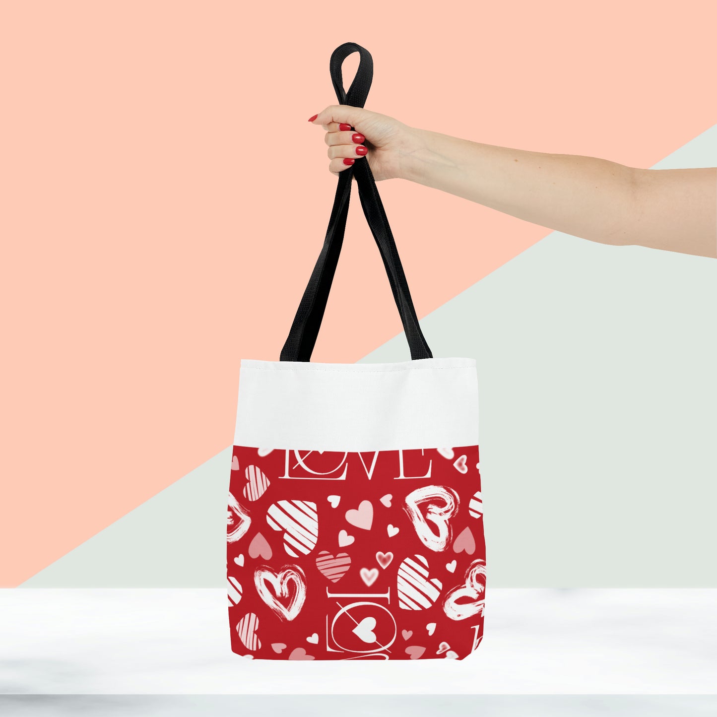 Happy Valentines Day Tote Bag