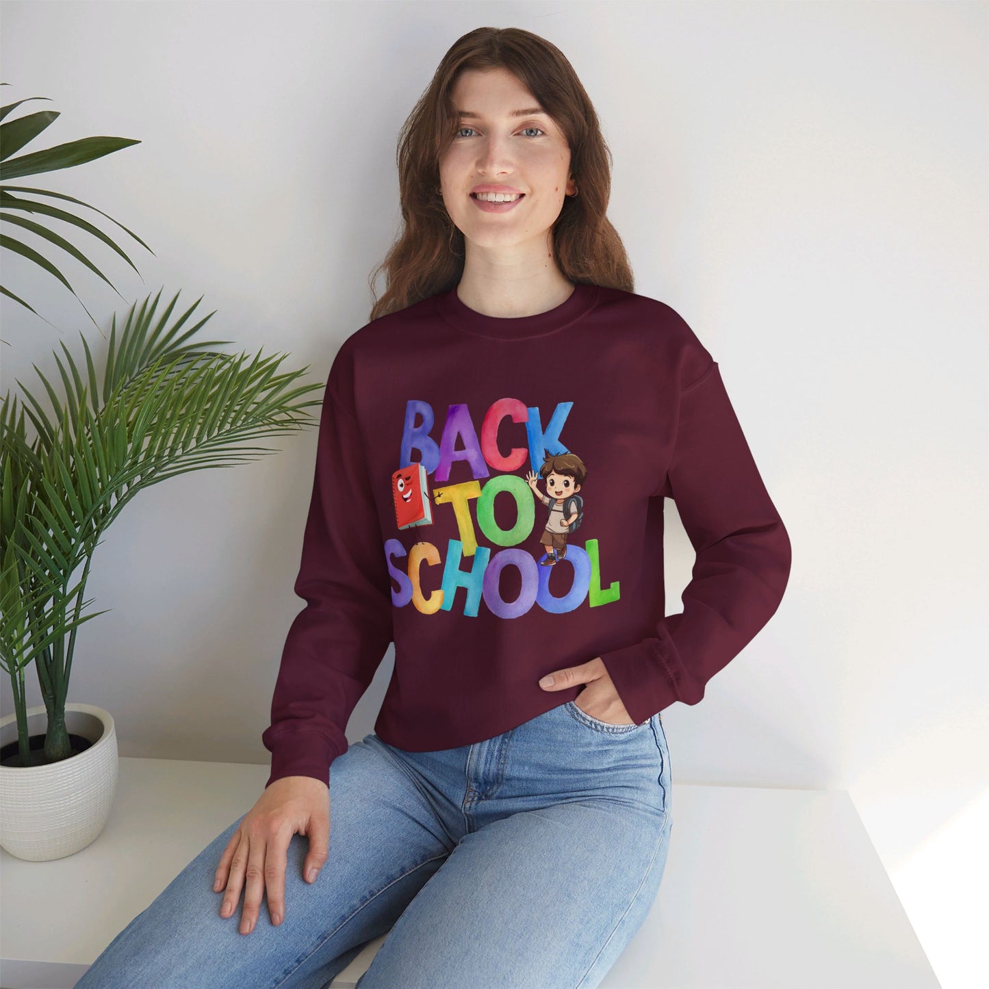 We Love Teachers Sweatshirt, Teacher Sweatshirt, Teacher Back To school unisex jersey short sleeve.First Day Vibes Sweatshirt.