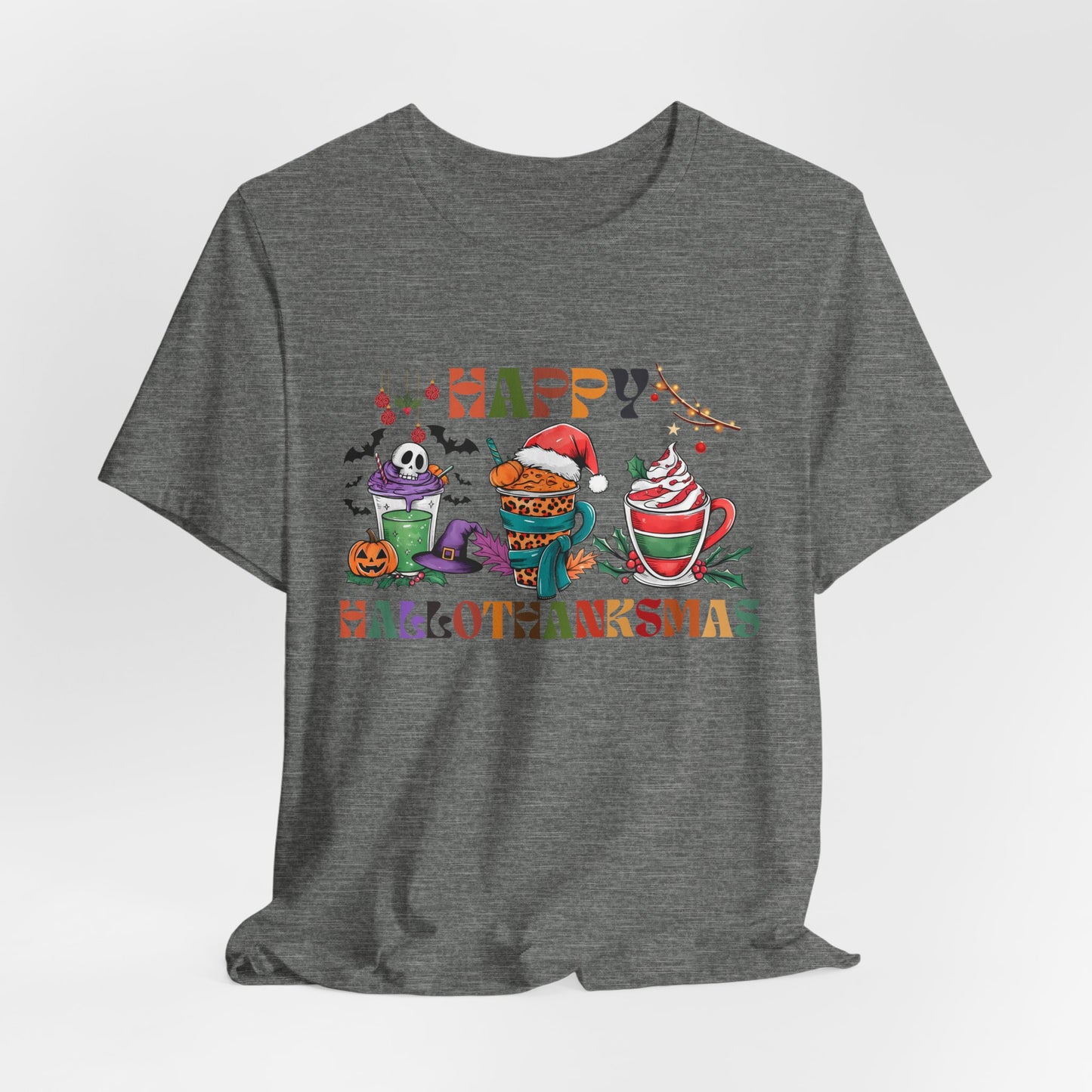 Happy Hellothanksmas T-shirt, Happy Thanksgiving T-shirt, Happy thanksgiving 2024 T-shirt, Thanksgiving Gift,Turkey Shirt, Family Thanksgiving, Holiday Outfit.