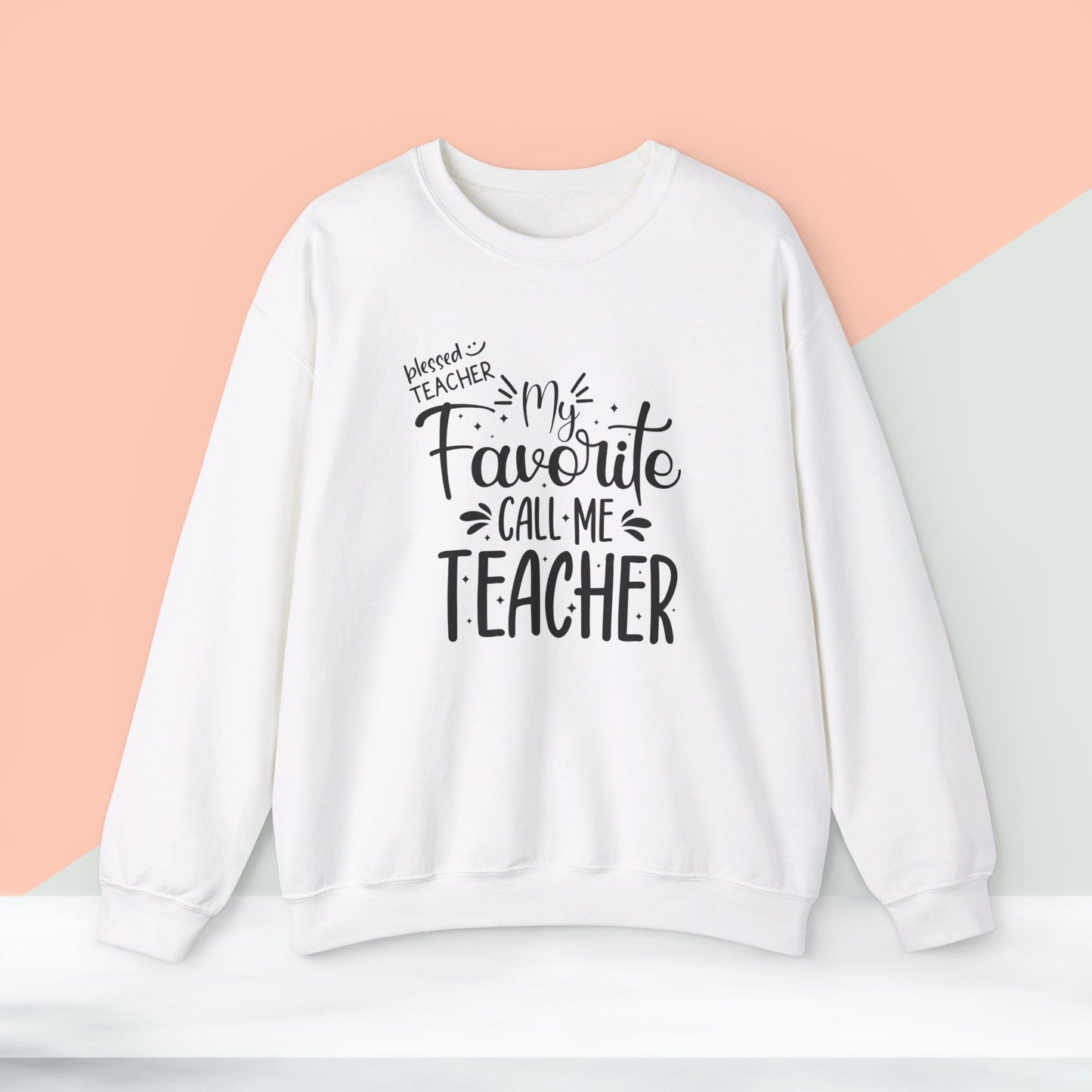 We Love Teachers Sweatshirt, Back To school unisex heavy blend crewneck sweatshirt, Teacher Back To school  Sweatshirt. First Day Vibes Sweatshirt.