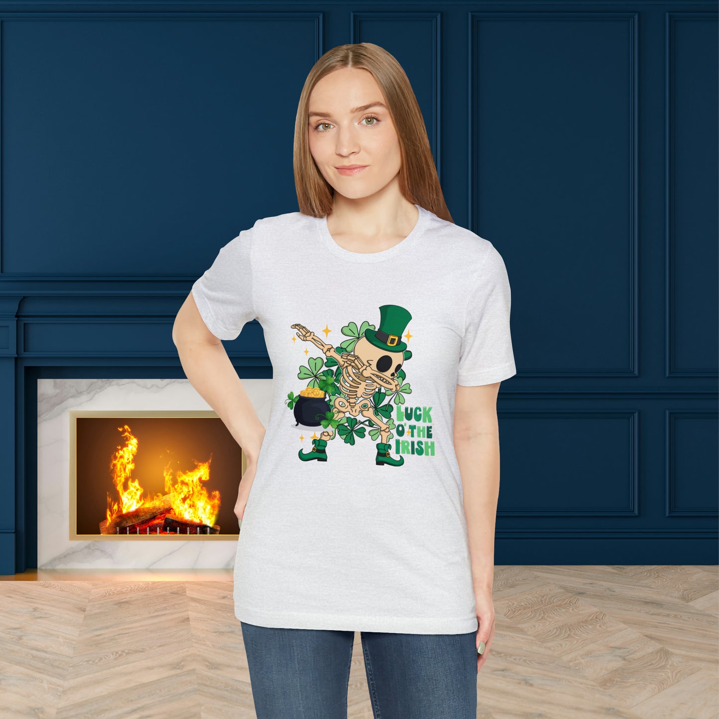 St Patrick's Day Unisex Jersey Short Sleeve Tee