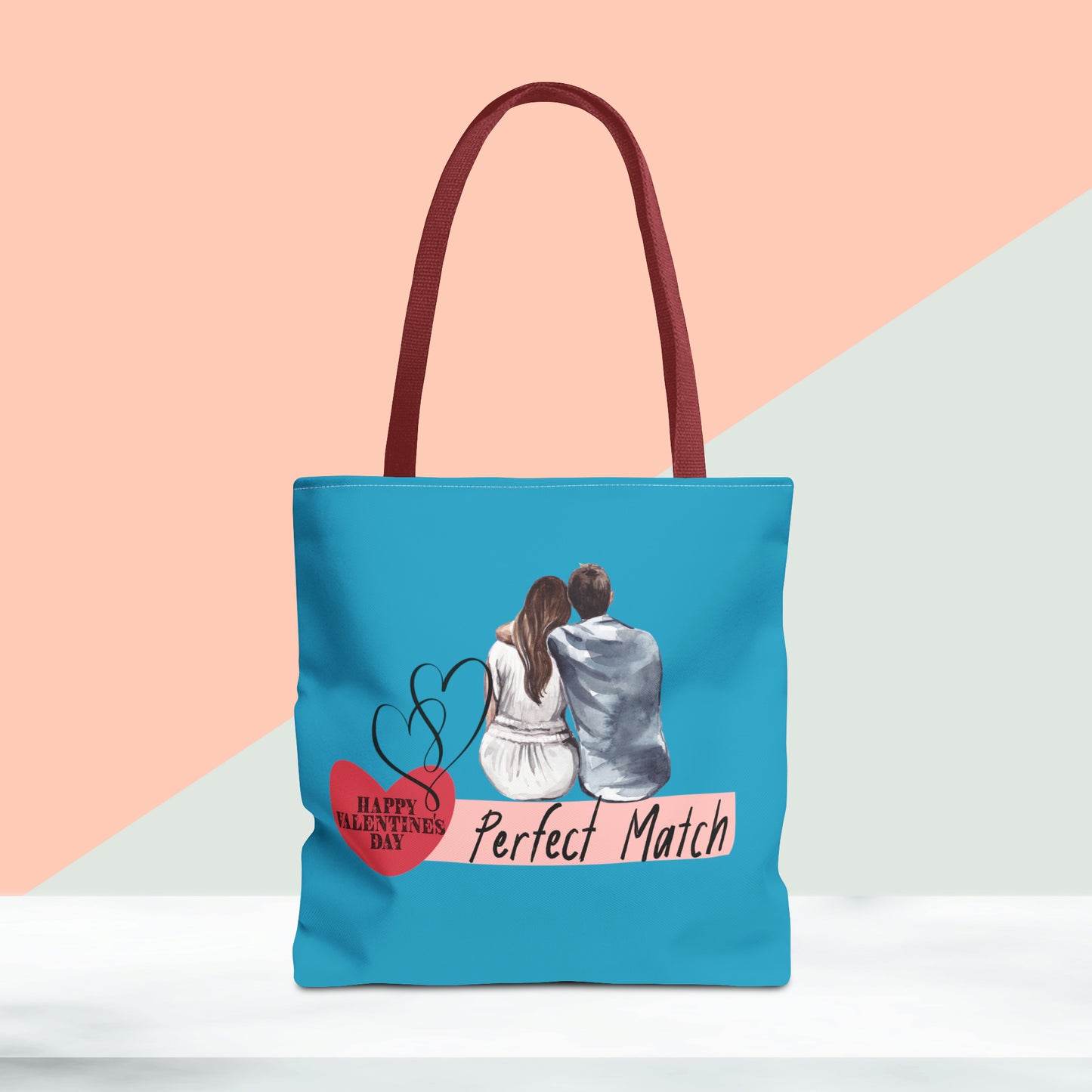 Happy Valentines Day Tote Bag