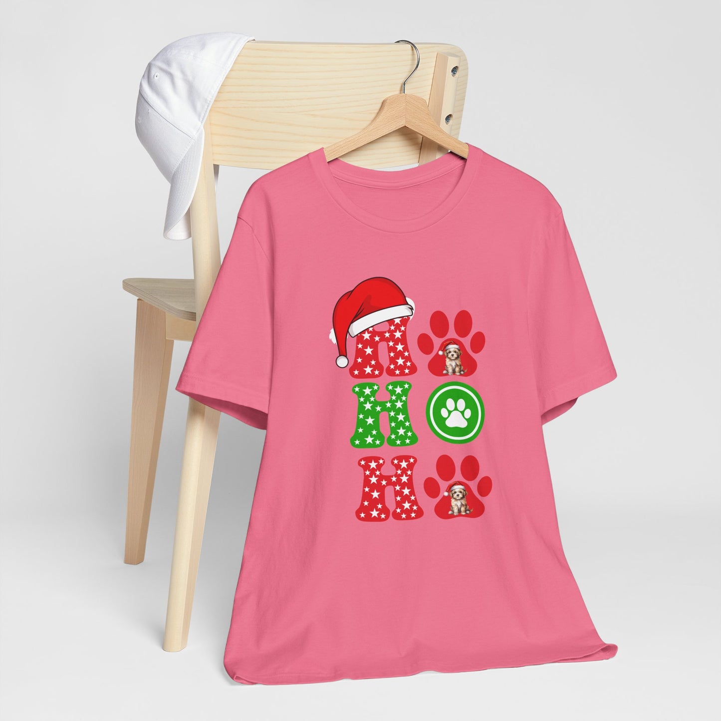 HO HO HO Unisex Tee, Christmas Shirt, Christmas Outfit, Merry Christmas T-shirt, Merry Christmas 2024 T-shirt, Christmas Gift, Family Holiday Outfit.