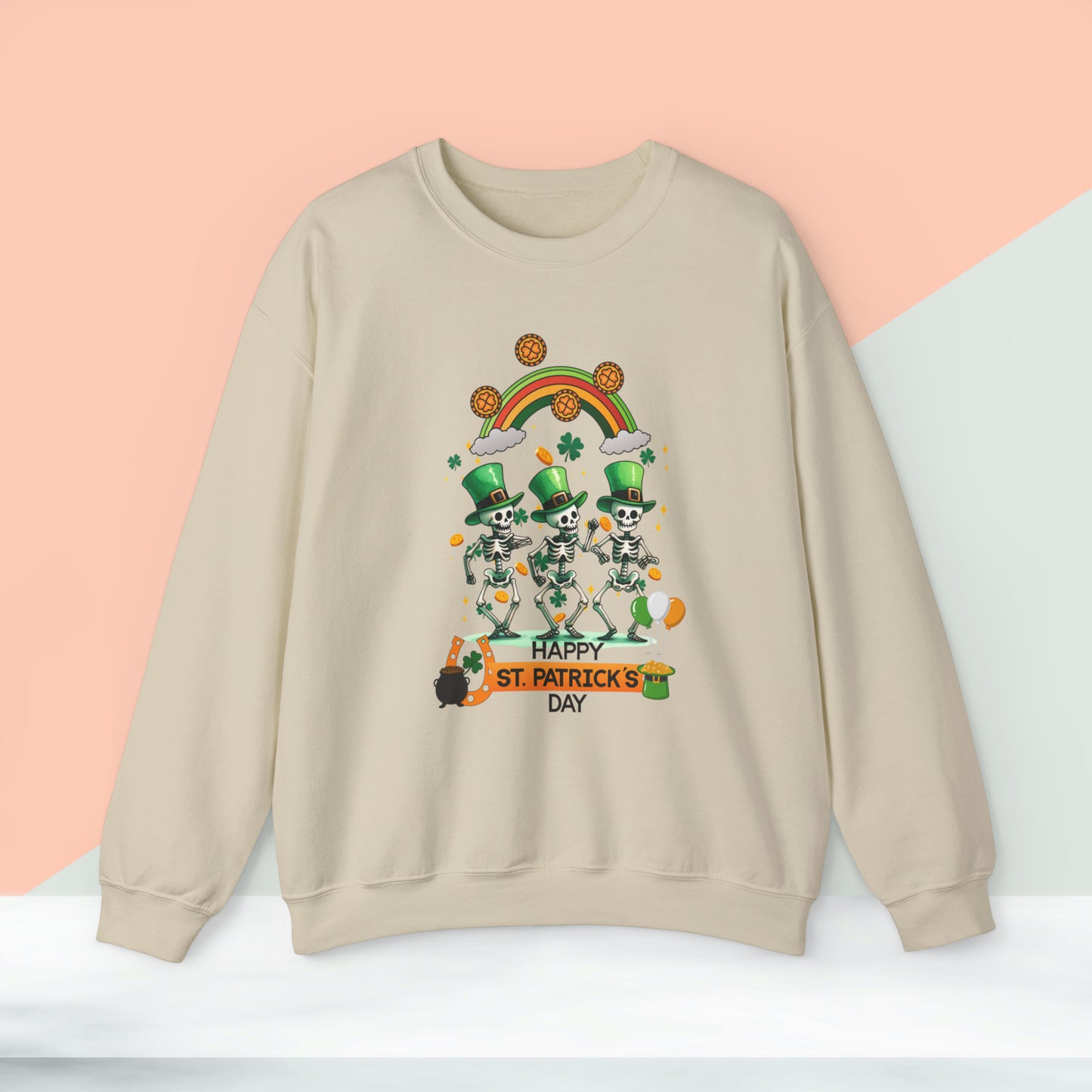 St Patrick's Day Unisex Heavy Blend™ Crewneck Sweatshirt