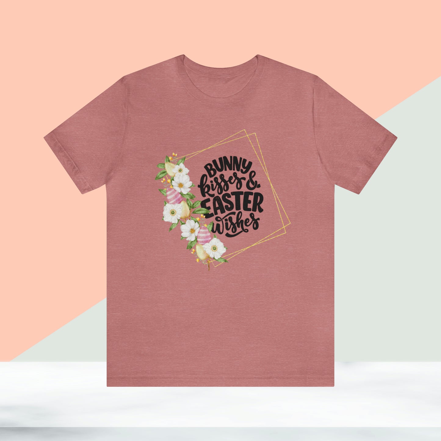 Happy Easter Wishes Unisex Jersey Short Sleeve Tee