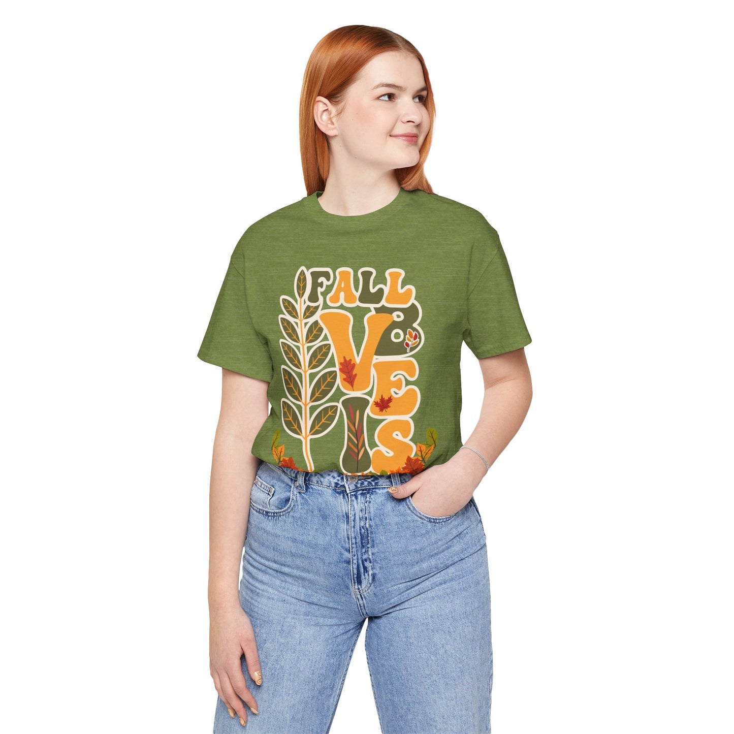 Fall Vibes Thanksgiving T-shirt, Happy thanksgiving 2024 T-shirt, Thanksgiving Gift,Turkey Shirt, Family Thanksgiving, Holiday Outfit. Express Delivery available