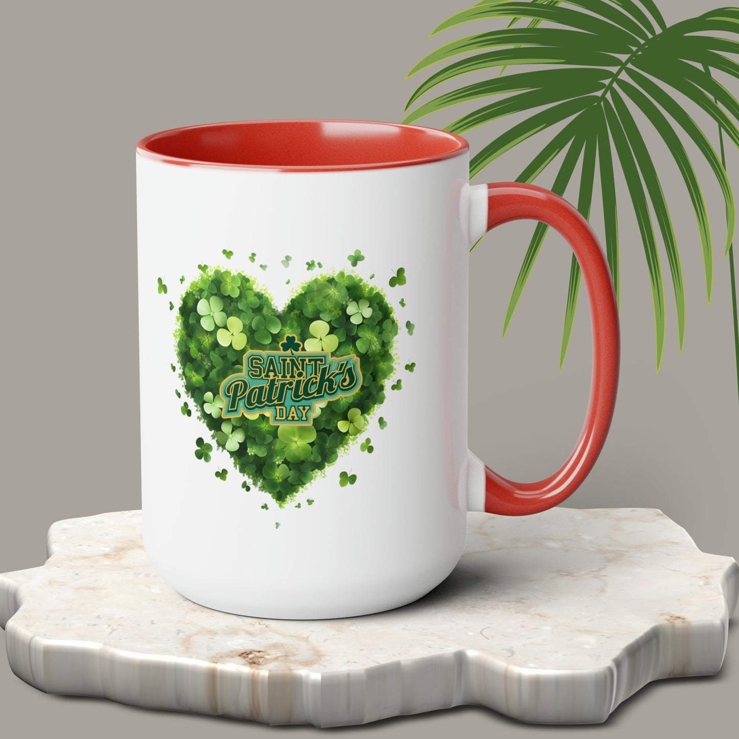 St Patrick's Day two-Tone Coffee Mugs, 15oz