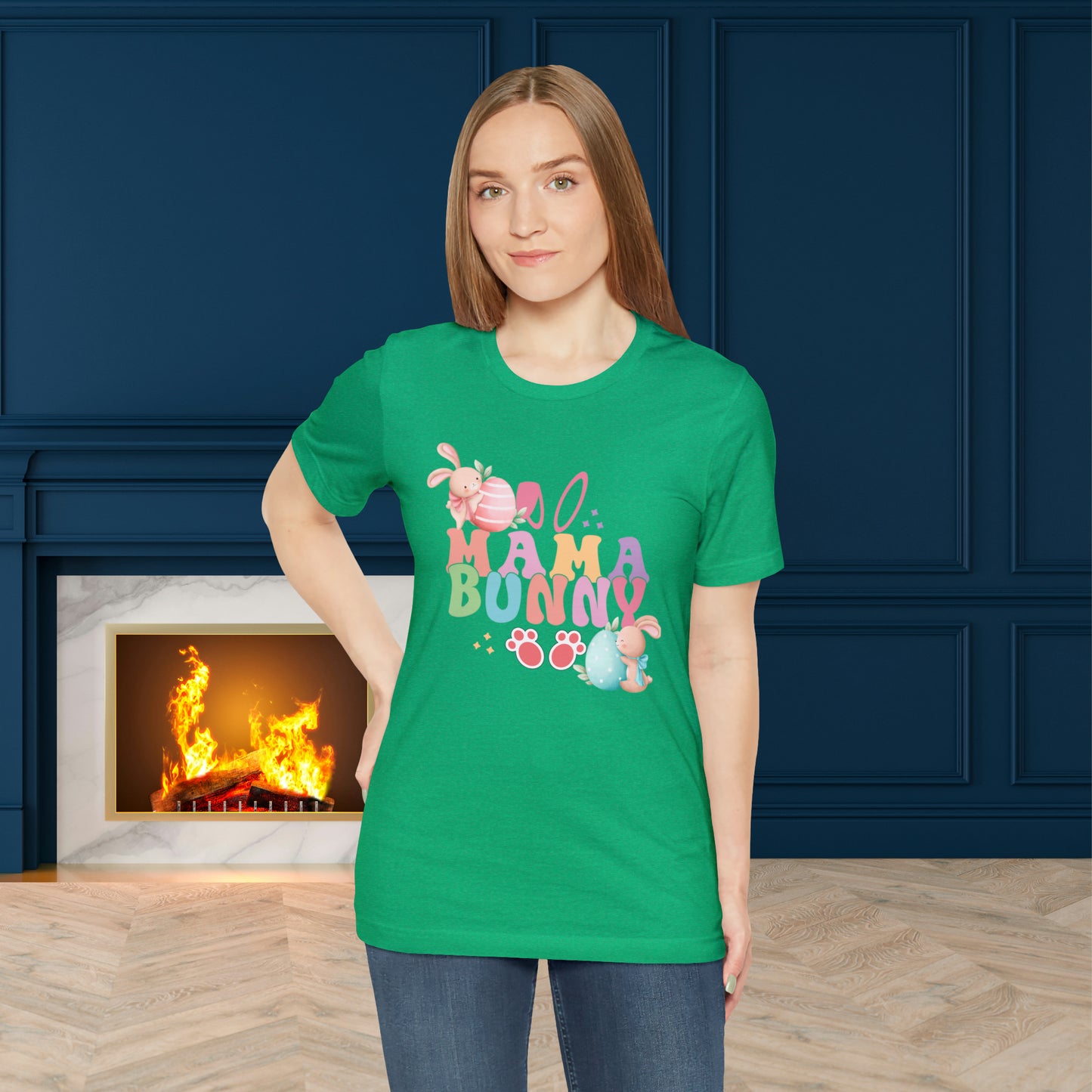 Mama Bunny Unisex Jersey Short Sleeve Tee