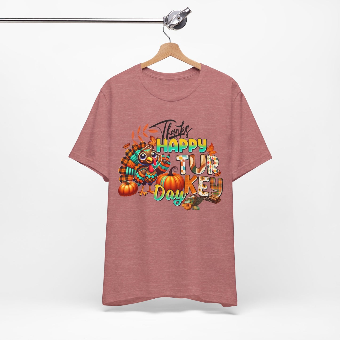 Happy Thanksgiving T-shirt, Happy thanksgiving 2024 T-shirt, Thanksgiving Gift,Turkey Shirt, Family Thanksgiving, Holiday Outfit.