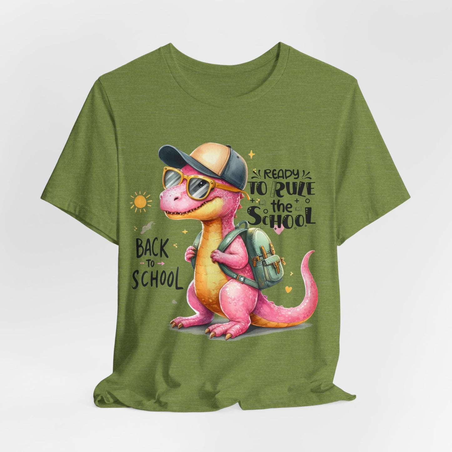 Ready To Rule The School T-shirt, Back To School T-Shirt, Teacher Back To school unisex jersey short sleeve.First Day Vibes T-Shirt.