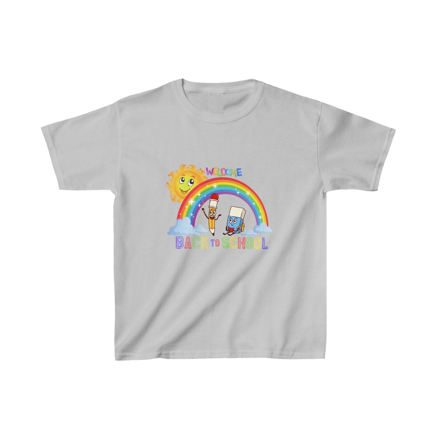 Welcome Back To School Kids Heavy Cotton™ Tee, First Grade Squad Back To School Kids Heavy Cotton™ Tee, Back to school Kids Shirt, 1st Day Of School Shirt, Back To School Cotton T-Shirt.