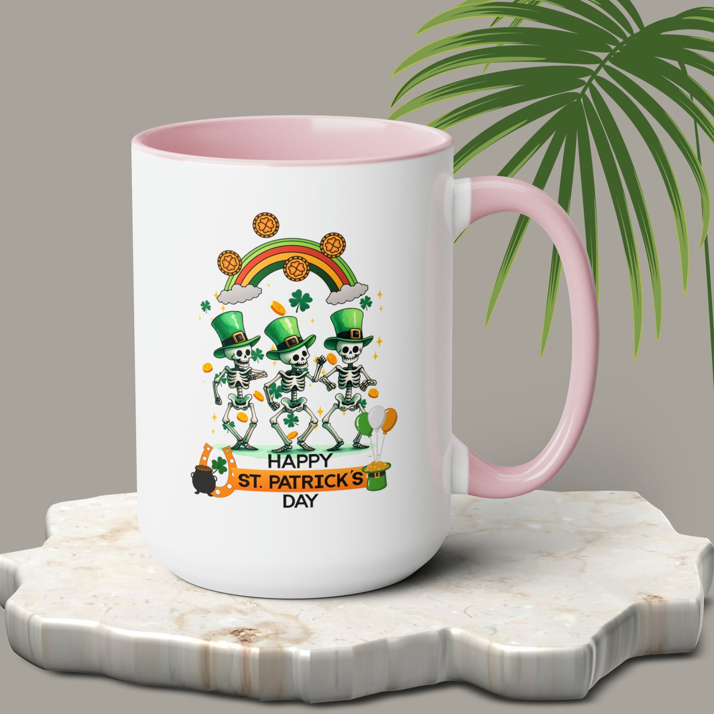 St Patrick's Day two-Tone Coffee Mugs, 15oz