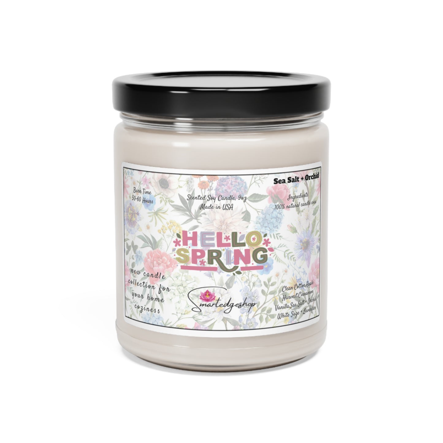 Hello Spring Scented Soy Candle, 9oz