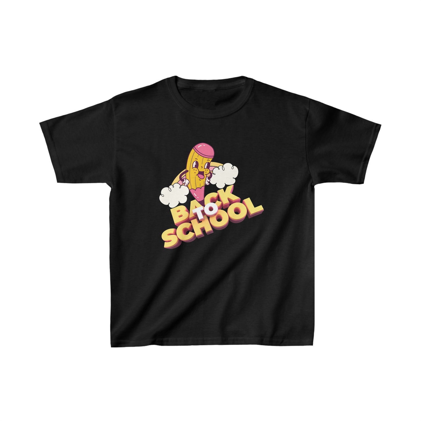 Back To School Kids Heavy Cotton™ Tee, Back to school Kids Shirt, 1st Day Of School Shirt, Back To School Cotton T-Shirt.