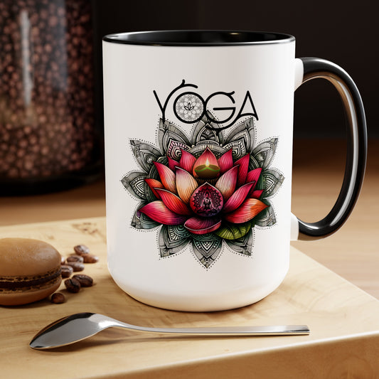 Yoga Coffee Mug, Cute Yoga Coffee Mug, Yoga lovers Coffee Mug, Yoga Instructor Gift, Gift For Yoga lover, Gift For Yogi.