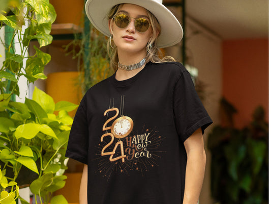 Happy New Year Unisex Jersey Short Sleeve Tee