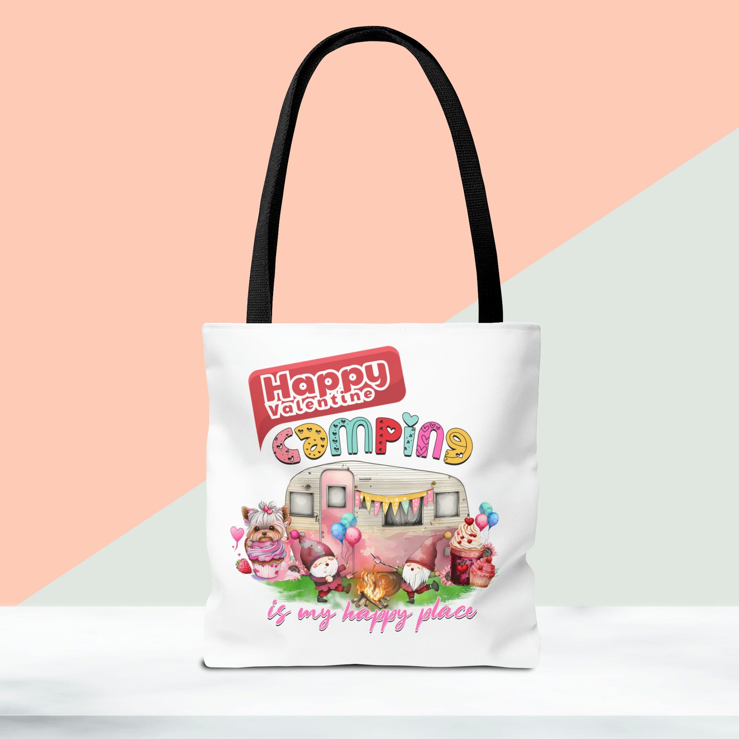 Happy Valentines Day Tote Bag