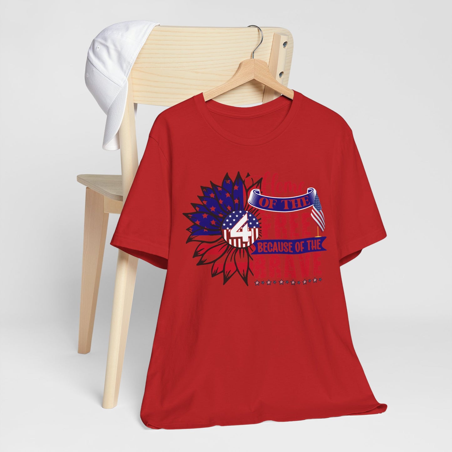 4th of July T-Shirt,  Fourth of July unisex jersey short sleeve.