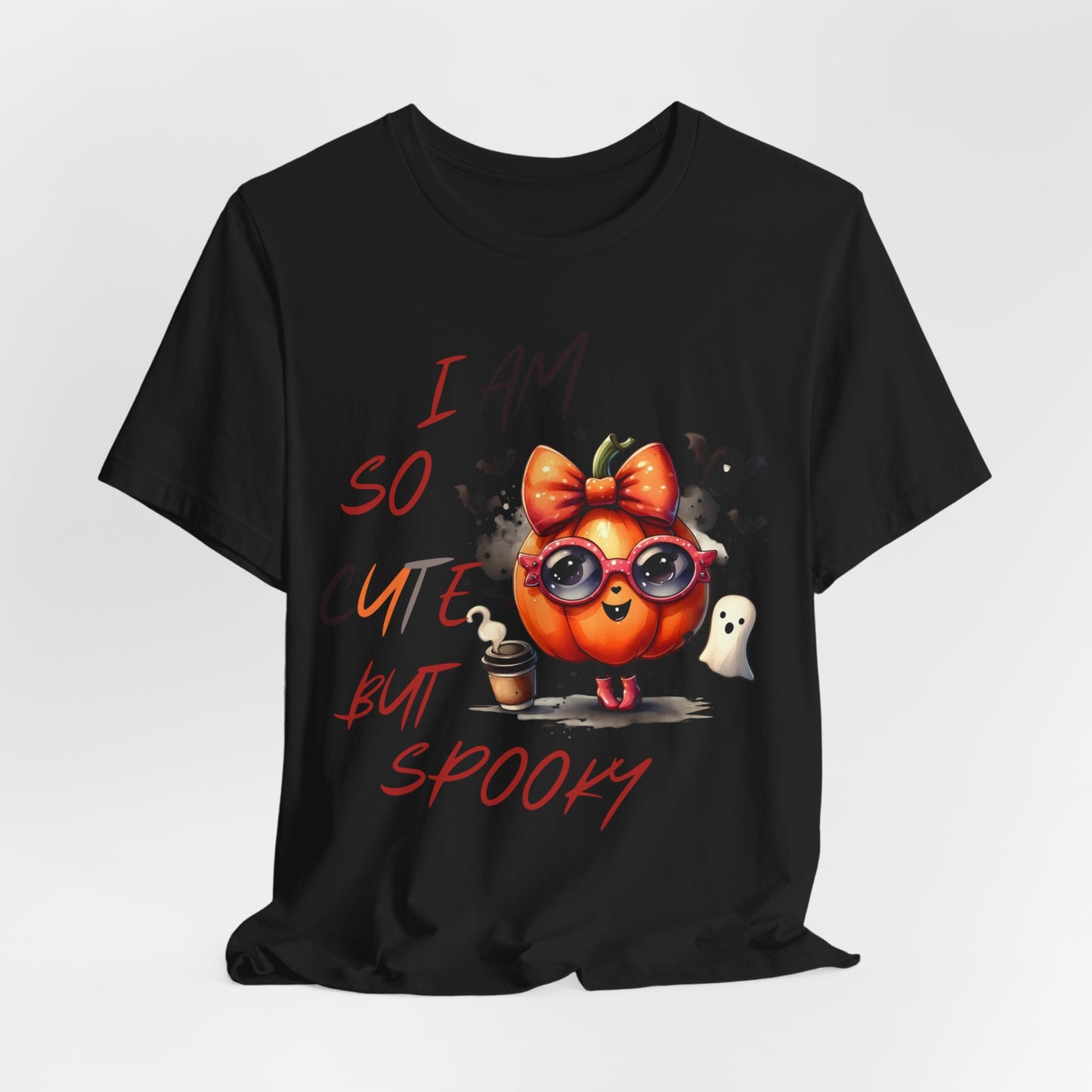 I Am So Spooky But Cute Halloween T-shirt, Happy Halloween T-shirt, Trick Or Treat T-shirt, Halloween T-shirt, Cool Halloween T-shirt, Spooky T-shirt,