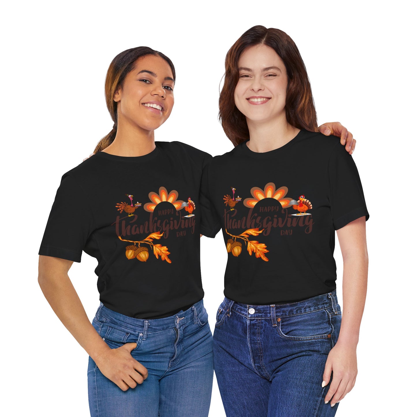 Happy Thanksgiving Day T-shirt, Happy thanksgiving 2024 T-shirt, Thanksgiving Gift,Turkey Shirt, Family Thanksgiving, Holiday Outfit.