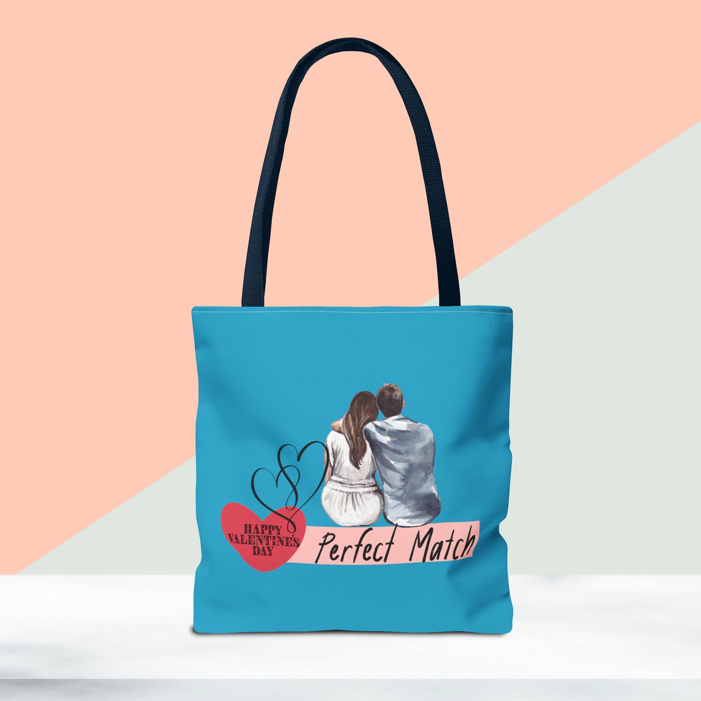 Happy Valentines Day Tote Bag